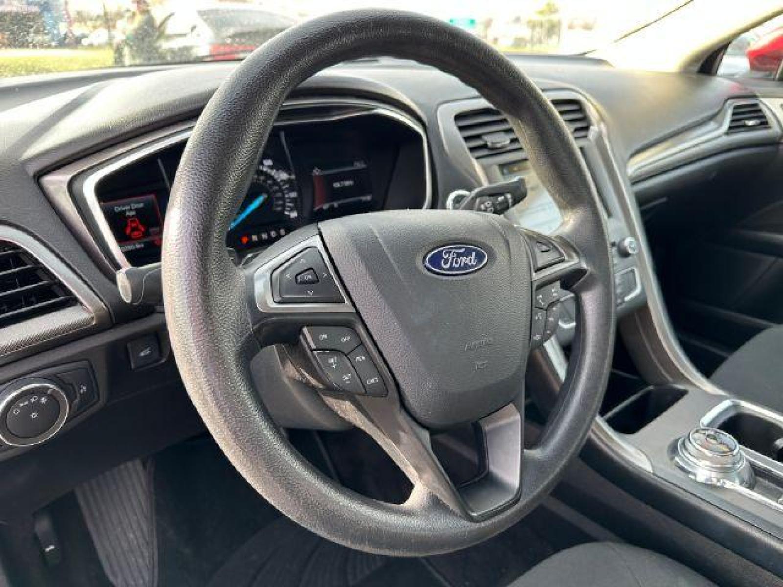 2017 RED Ford FUS SE (3FA6P0HD0HR) with an 1.5L L4 DOHC 16V engine, 6-Speed Automatic transmission, located at 2715 W Pioneer Pkwy, Arlington, TX, 76013, (817) 265-9009, 32.710262, -97.153236 - Photo #14