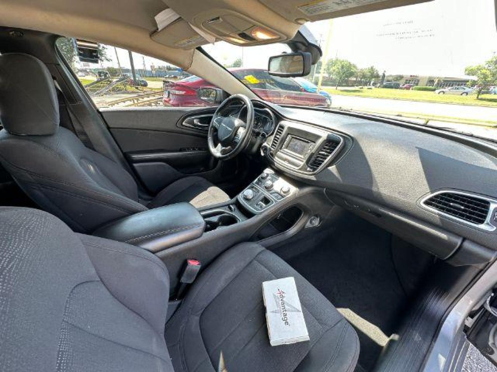 2015 SILVER Chrysler 200 Limited (1C3CCCAB2FN) with an 2.4L L4 DOHC 16V engine, 9-Speed Automatic transmission, located at 2715 W Pioneer Pkwy, Arlington, TX, 76013, (817) 265-9009, 32.710262, -97.153236 - Photo #10