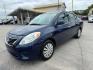 2014 BLUE Nissan Versa 1.6 SL Sedan (3N1CN7APXEK) with an 1.6L L4 DOHC 16V engine, Continuously Variabl transmission, located at 2715 W Pioneer Pkwy, Arlington, TX, 76013, (817) 265-9009, 32.710262, -97.153236 - Photo#2