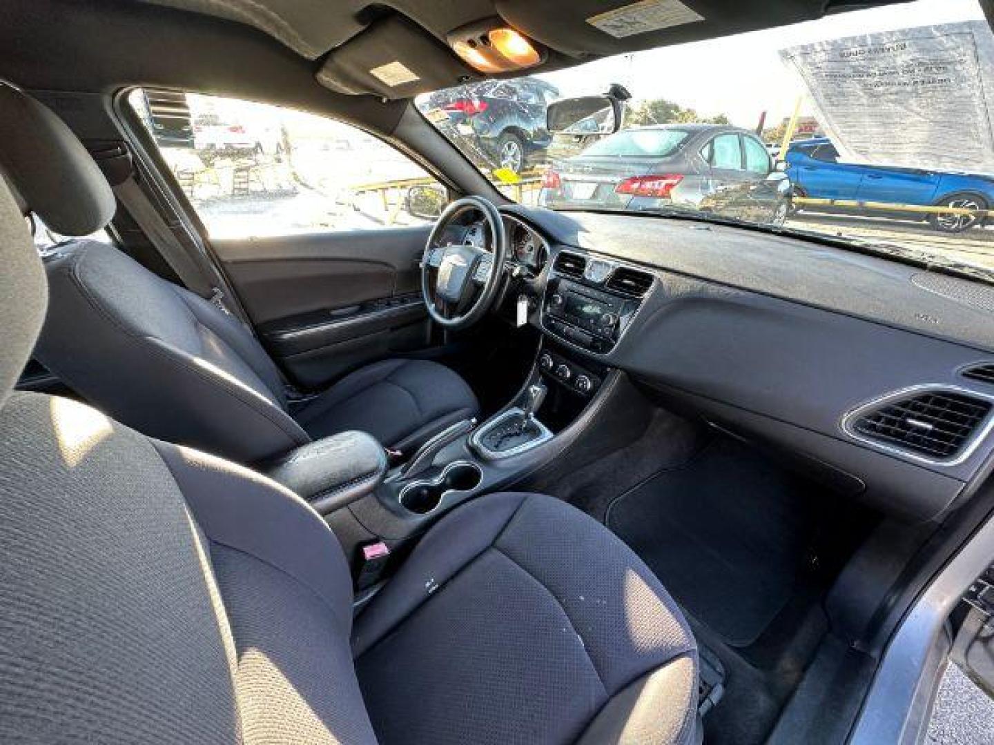2014 Billet Silver Metall Chrysler 200 LX (1C3CCBABXEN) with an 2.4L L4 DOHC 16V engine, 6-Speed Automatic transmission, located at 2715 W Pioneer Pkwy, Arlington, TX, 76013, (817) 265-9009, 32.710262, -97.153236 - Photo#10