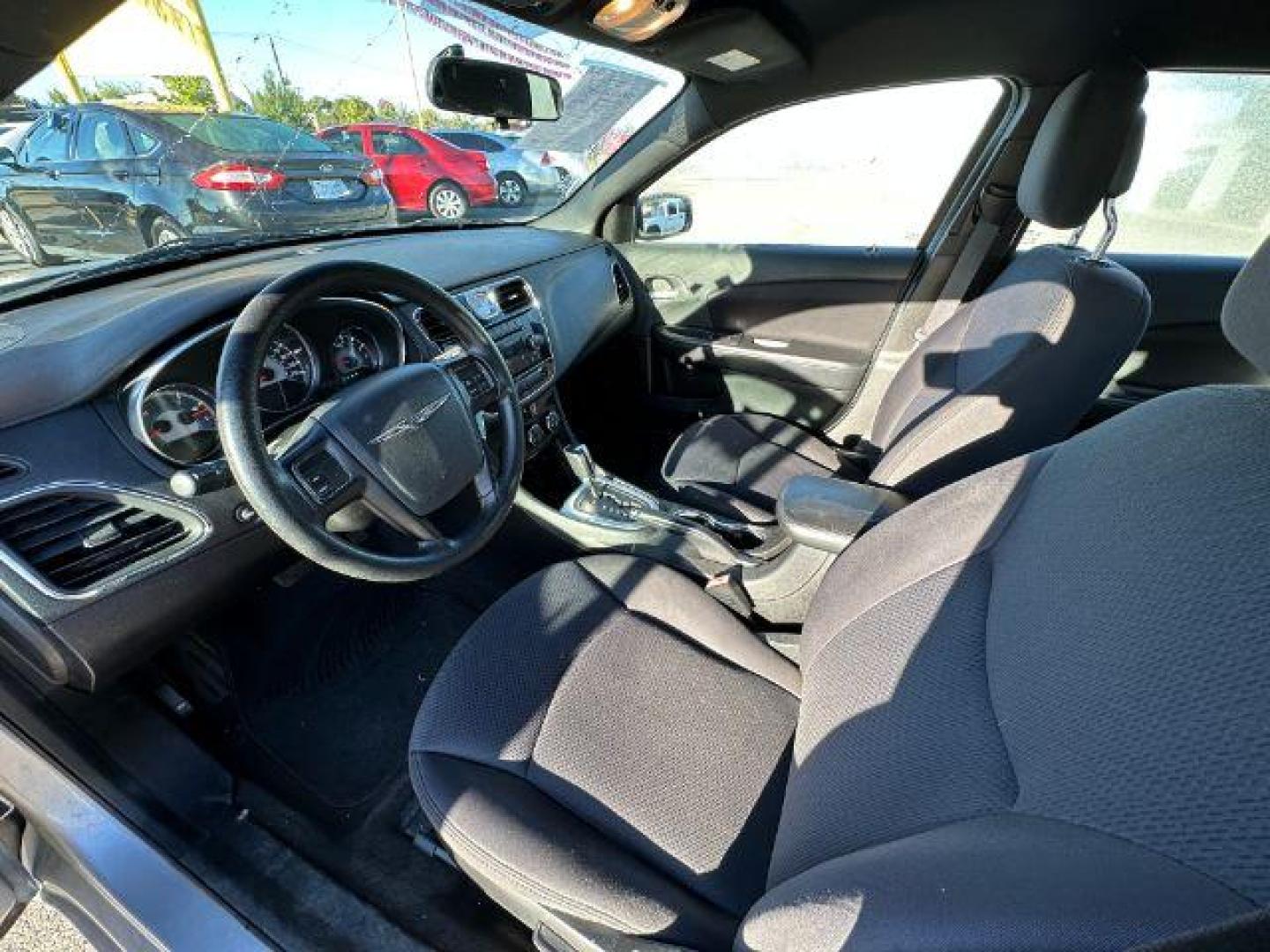 2014 Billet Silver Metall Chrysler 200 LX (1C3CCBABXEN) with an 2.4L L4 DOHC 16V engine, 6-Speed Automatic transmission, located at 2715 W Pioneer Pkwy, Arlington, TX, 76013, (817) 265-9009, 32.710262, -97.153236 - Photo#13