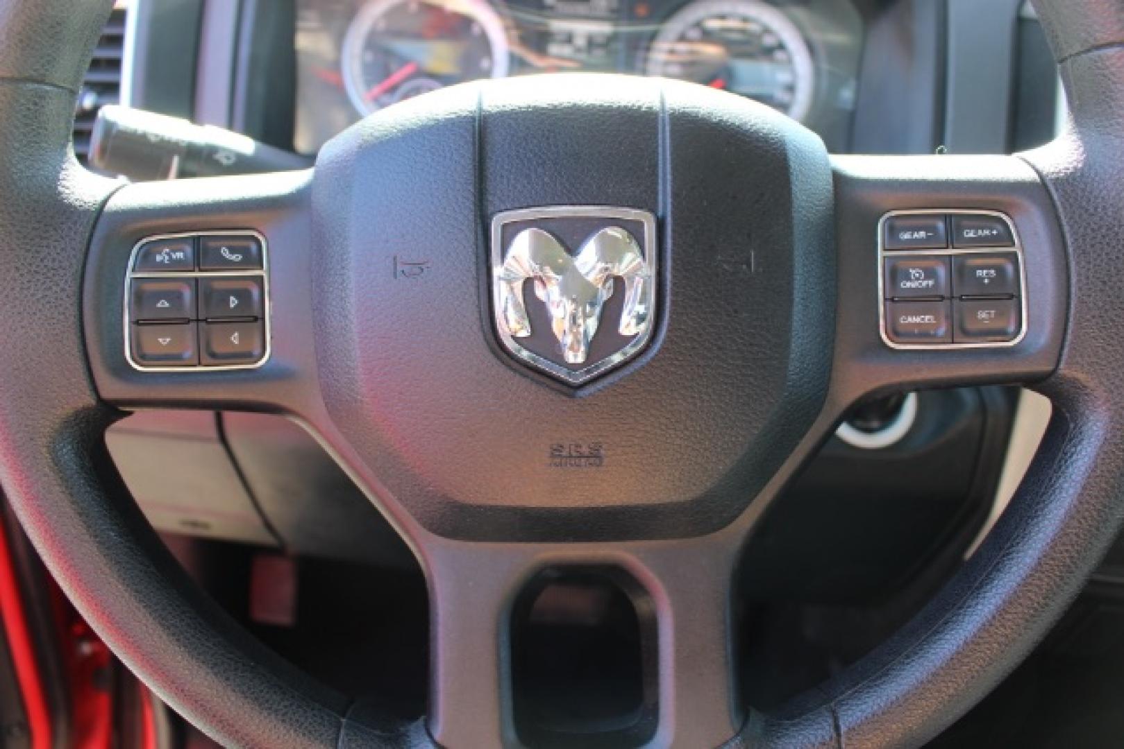 2014 Red RAM 1500 SLT Quad Cab 2WD (1C6RR6GT3ES) with an 5.7L V8 OHV 16V engine, 8-Speed Automatic transmission, located at 2715 W Pioneer Pkwy, Arlington, TX, 76013, (817) 265-9009, 32.710262, -97.153236- Photo#13