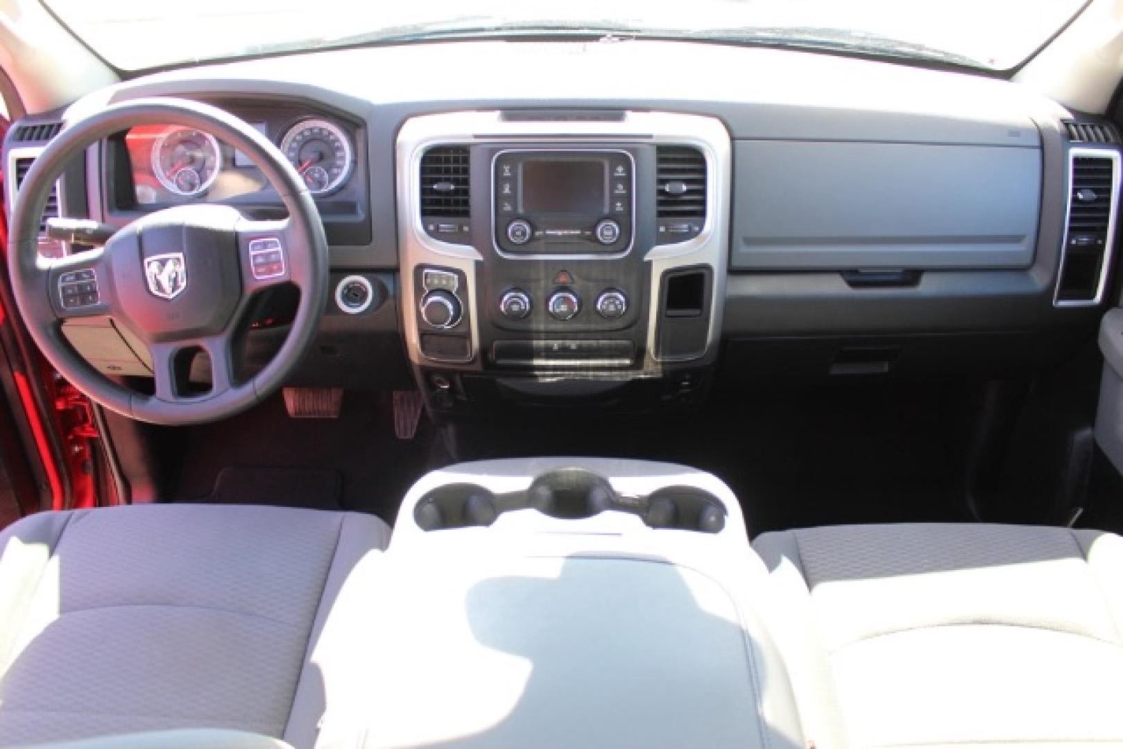 2014 Red RAM 1500 SLT Quad Cab 2WD (1C6RR6GT3ES) with an 5.7L V8 OHV 16V engine, 8-Speed Automatic transmission, located at 2715 W Pioneer Pkwy, Arlington, TX, 76013, (817) 265-9009, 32.710262, -97.153236- Photo#16