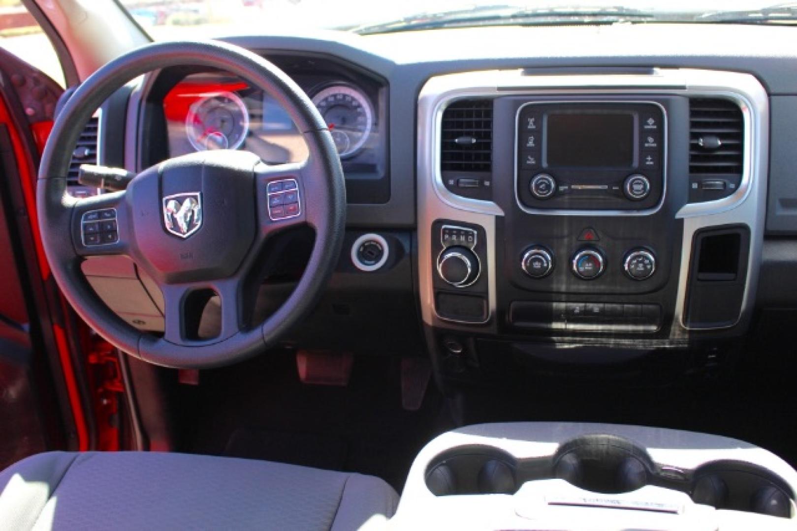 2014 Red RAM 1500 SLT Quad Cab 2WD (1C6RR6GT3ES) with an 5.7L V8 OHV 16V engine, 8-Speed Automatic transmission, located at 2715 W Pioneer Pkwy, Arlington, TX, 76013, (817) 265-9009, 32.710262, -97.153236- Photo#17
