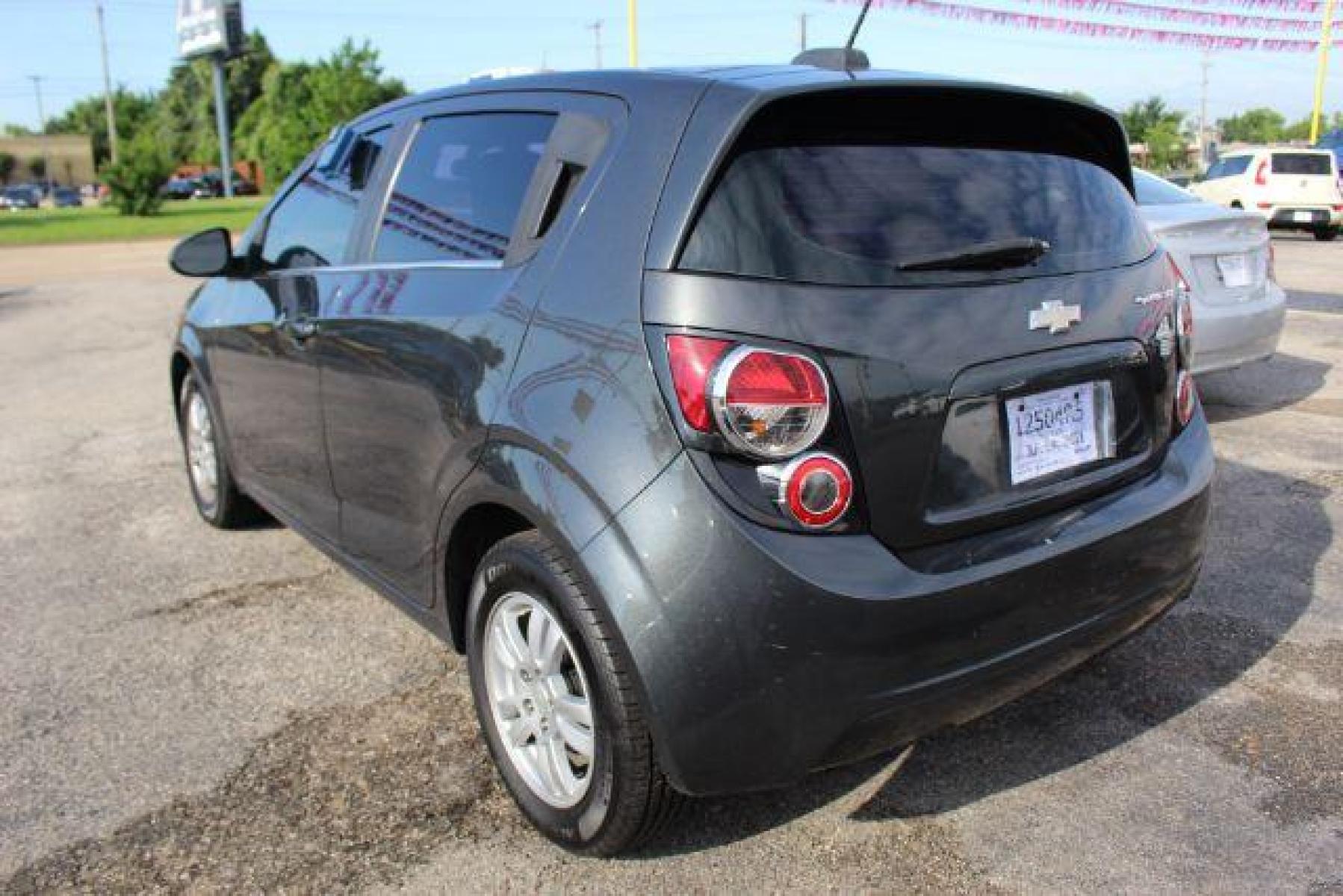 2016 Nightfall Gray Metal Chevrolet Sonic LT Auto 5-Door (1G1JC6SH8G4) with an 1.8L L4 DOHC 24V engine, 6-Speed Automatic transmission, located at 2715 W Pioneer Pkwy, Arlington, TX, 76013, (817) 265-9009, 32.710262, -97.153236 - Photo #7
