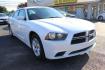 2014 WHITE Dodge Charger SE (2C3CDXBG2EH) with an 3.6L V6 DOHC 24V engine, 5-Speed Automatic transmission, located at 2715 W Pioneer Pkwy, Arlington, TX, 76013, (817) 265-9009, 32.710262, -97.153236 - Photo#4