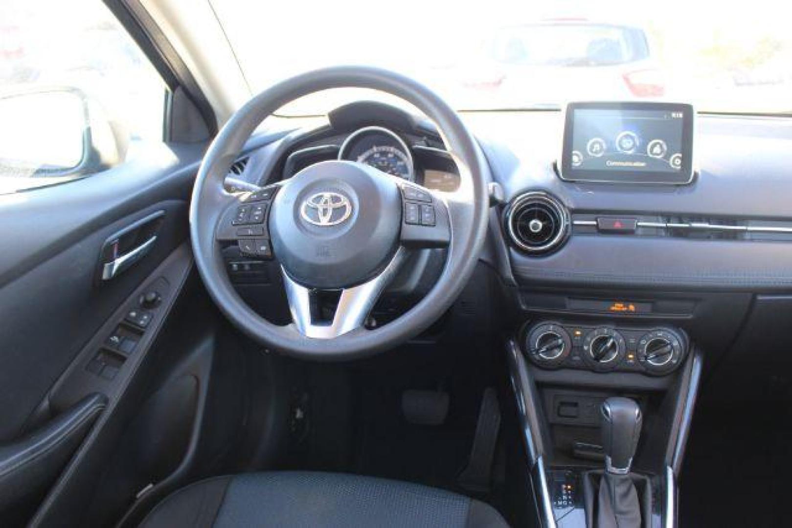 2018 BLACK Toyota Yaris iA 6A (3MYDLBYV2JY) with an 1.5L L4 DOHC 16V engine, 6-Speed Automatic transmission, located at 2715 W Pioneer Pkwy, Arlington, TX, 76013, (817) 265-9009, 32.710262, -97.153236 - Photo#12