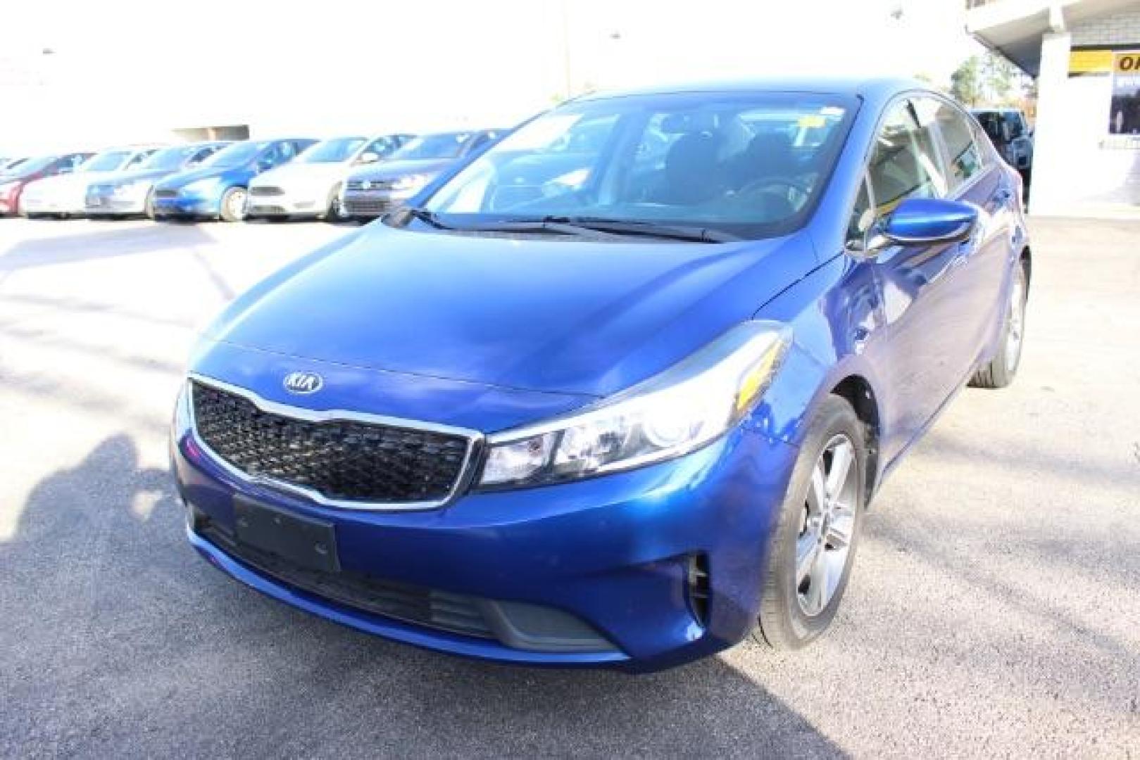 2018 BLUE Kia Forte LX 6A (3KPFL4A70JE) with an 2.0L L4 DOHC 16V engine, 6-Speed Automatic transmission, located at 2715 W Pioneer Pkwy, Arlington, TX, 76013, (817) 265-9009, 32.710262, -97.153236 - Photo#3