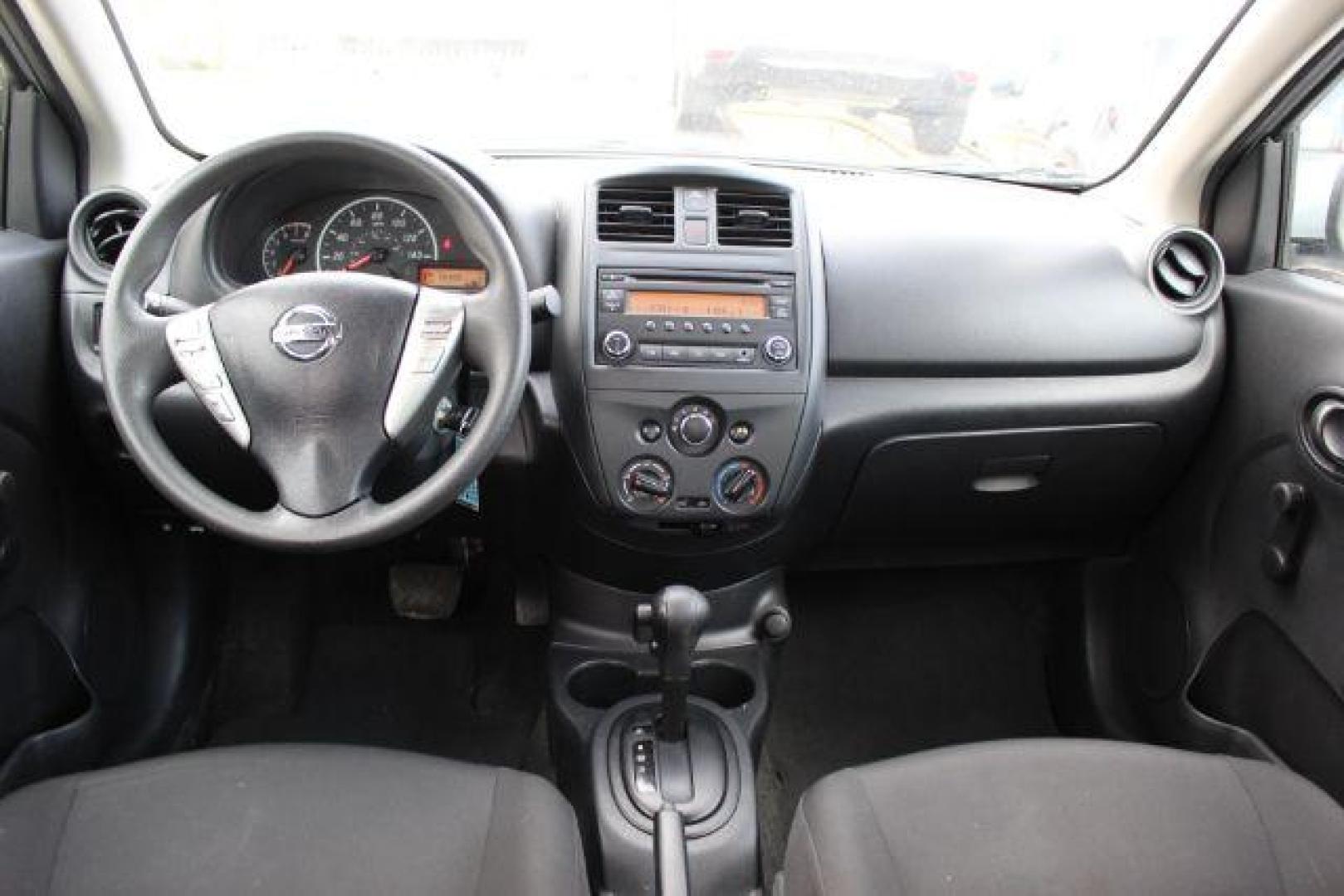 2017 Silver Nissan Versa 1.6 S Plus (3N1CN7AP6HL) with an 1.6L L4 DOHC 16V engine, Continuously Variabl transmission, located at 2715 W Pioneer Pkwy, Arlington, TX, 76013, (817) 265-9009, 32.710262, -97.153236 - Photo#11