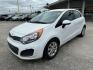 2013 White Kia Rio5 LX (KNADM5A39D6) with an 1.6L L4 DOHC 16V engine, located at 2715 W Pioneer Pkwy, Arlington, TX, 76013, (817) 265-9009, 32.710262, -97.153236 - Photo#2