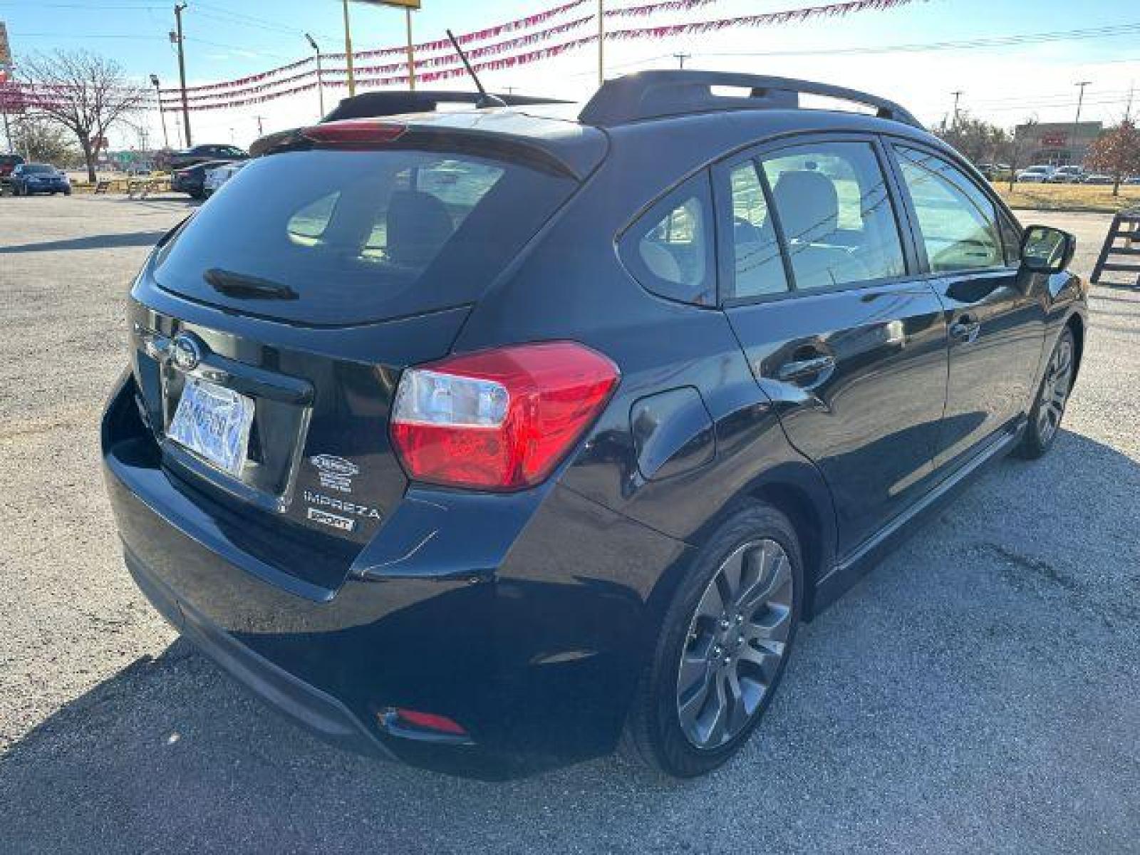 2014 BLACK Subaru Impreza 2.0i Sport Premium (JF1GPAL65E8) with an 2.0L H4 DOHC 16V engine, Continuously Variable Transmission transmission, located at 2715 W Pioneer Pkwy, Arlington, TX, 76013, (817) 265-9009, 32.710262, -97.153236 - Photo #6