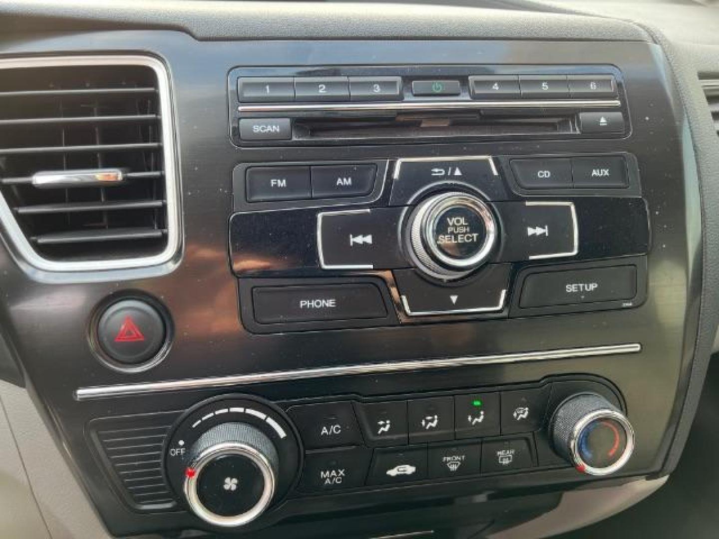 2013 SILVER Honda Civic LX Sedan 5-Speed AT (2HGFB2F59DH) with an 1.8L L4 SOHC 16V engine, 5-Speed Automatic transmission, located at 2715 W Pioneer Pkwy, Arlington, TX, 76013, (817) 265-9009, 32.710262, -97.153236 - Photo#14