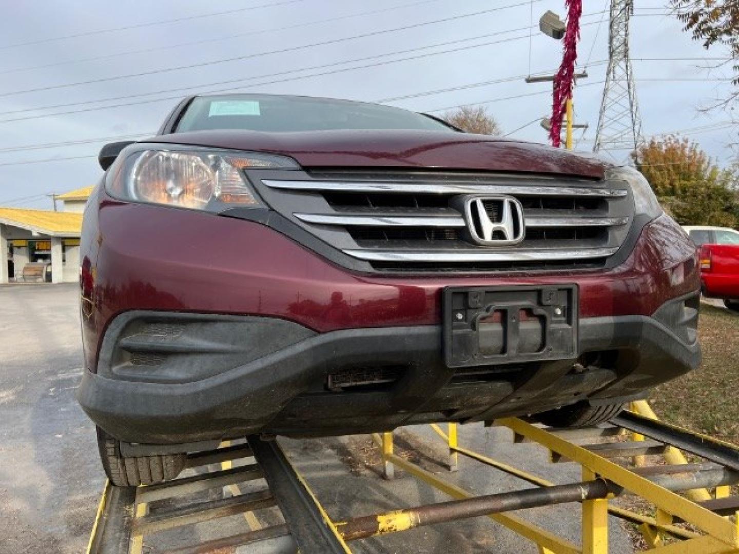 2012 MAROON Honda CR-V LX 2WD 5-Speed AT (5J6RM3H31CL) with an 2.4L L4 DOHC 16V engine, 5-Speed Automatic transmission, located at 2715 W Pioneer Pkwy, Arlington, TX, 76013, (817) 265-9009, 32.710262, -97.153236- Photo#7