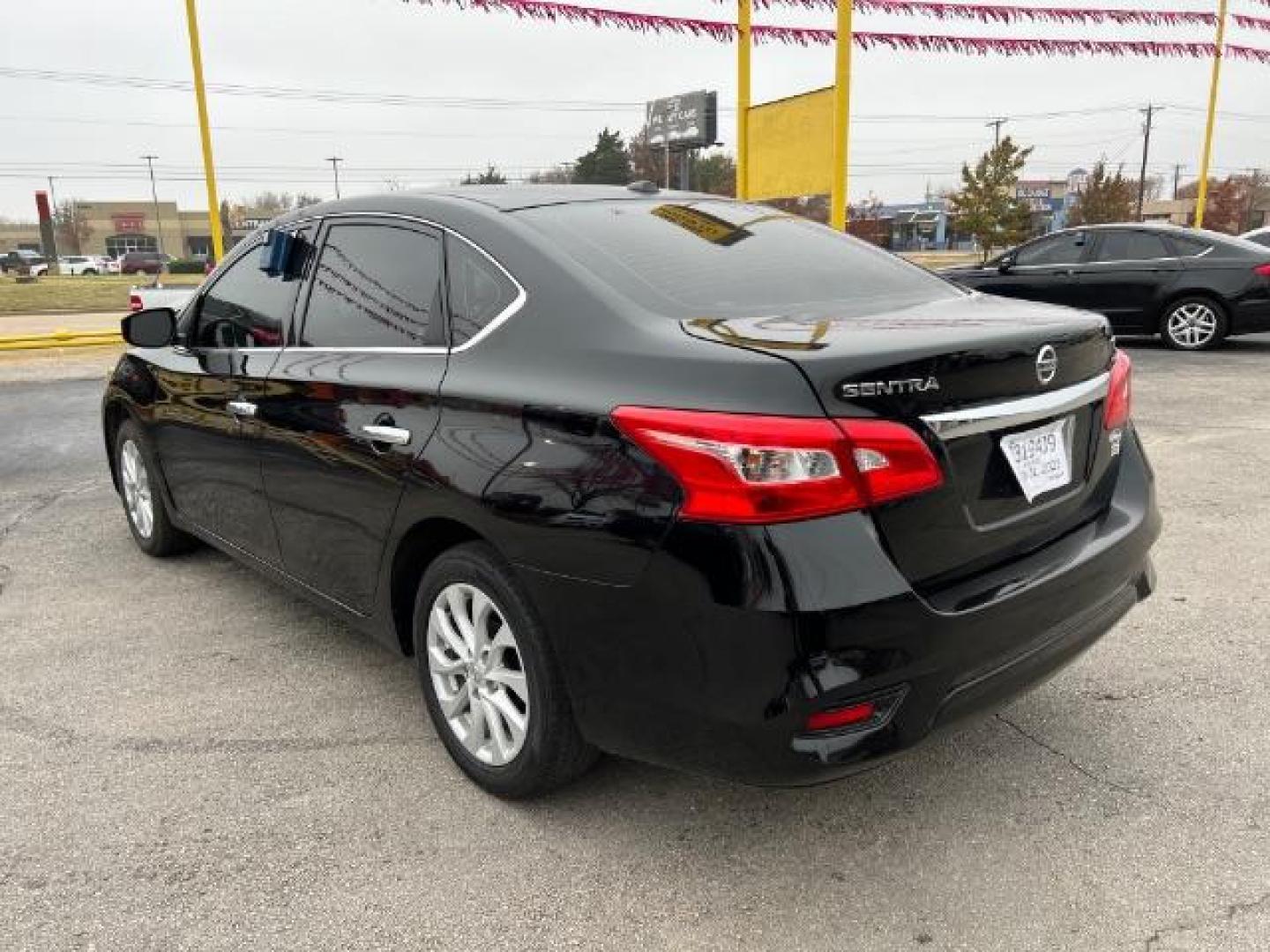 2018 BLACK Nissan Sentra SV (3N1AB7AP4JL) with an 1.8L L4 SFI DOHC 16 engine, Continuously Variabl transmission, located at 2715 W Pioneer Pkwy, Arlington, TX, 76013, (817) 265-9009, 32.710262, -97.153236 - Photo#8