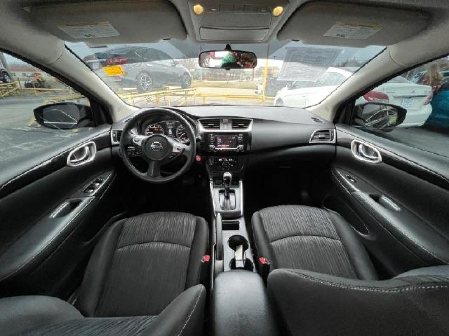 2018 BLACK Nissan Sentra SV (3N1AB7AP4JL) with an 1.8L L4 SFI DOHC 16 engine, Continuously Variabl transmission, located at 2715 W Pioneer Pkwy, Arlington, TX, 76013, (817) 265-9009, 32.710262, -97.153236 - Photo#13