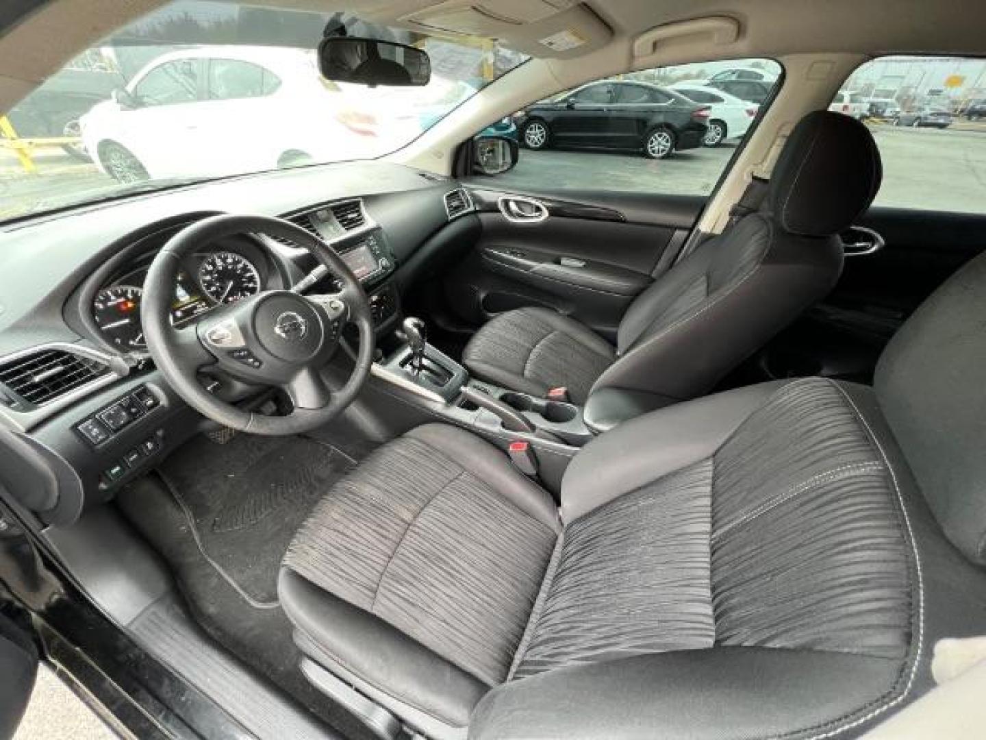 2018 BLACK Nissan Sentra SV (3N1AB7AP4JL) with an 1.8L L4 SFI DOHC 16 engine, Continuously Variabl transmission, located at 2715 W Pioneer Pkwy, Arlington, TX, 76013, (817) 265-9009, 32.710262, -97.153236 - Photo#14