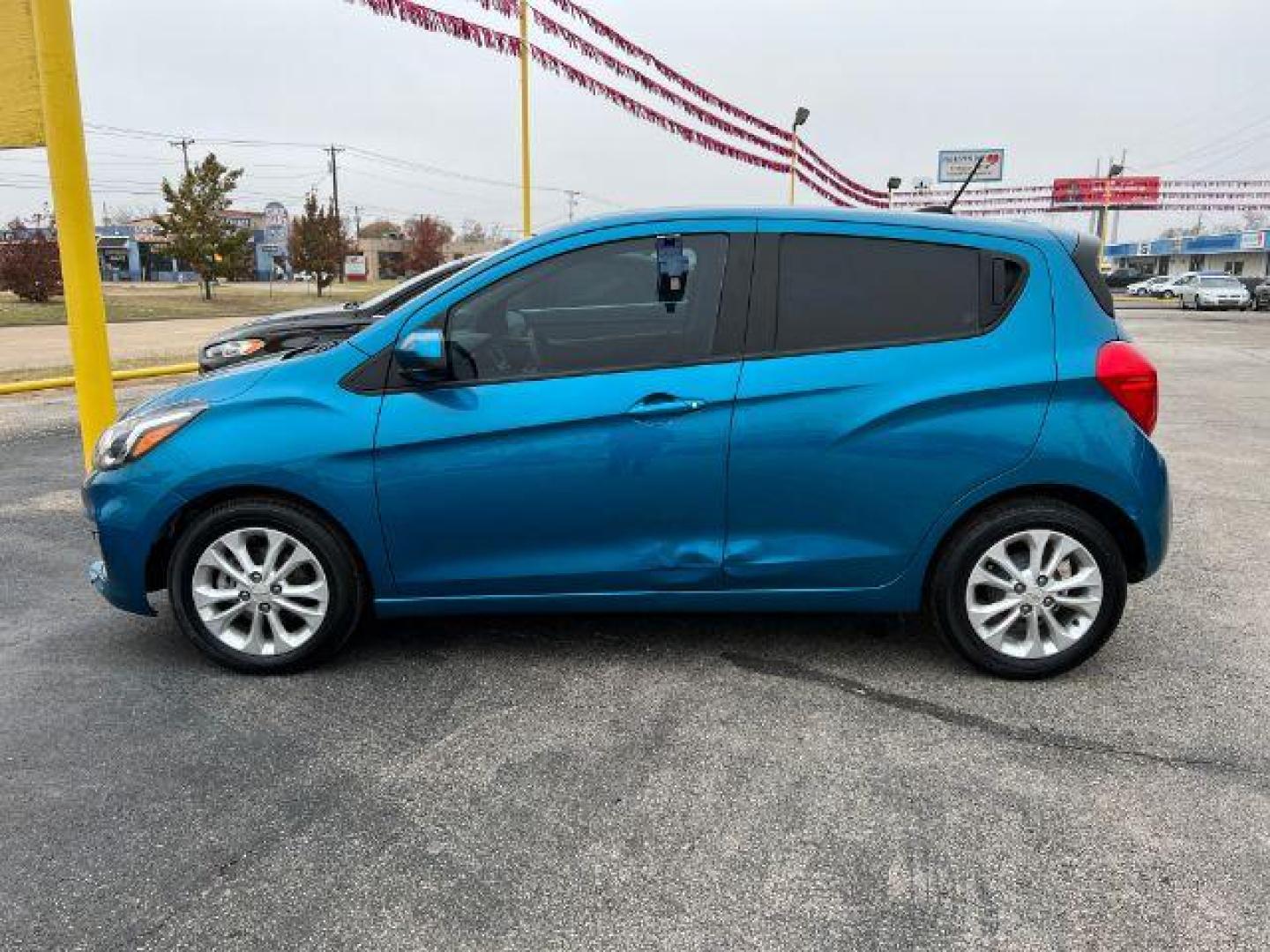 2019 BLUE Chevrolet Spark 1LT CVT (KL8CD6SA9KC) with an 1.4L L4 16V DOHC engine, Continuously Variabl transmission, located at 2715 W Pioneer Pkwy, Arlington, TX, 76013, (817) 265-9009, 32.710262, -97.153236 - Photo#1
