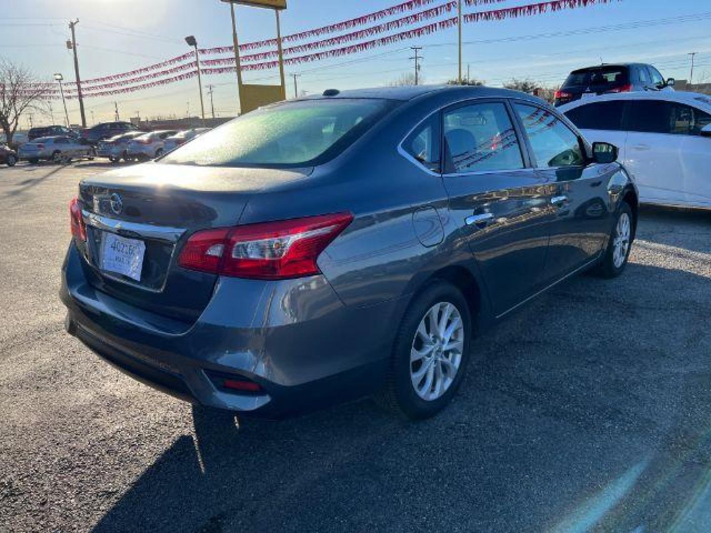 2019 GRAY Nissan Sentra SV (3N1AB7AP1KL) with an 1.8L L4 SFI DOHC 16 engine, Continuously Variabl transmission, located at 2715 W Pioneer Pkwy, Arlington, TX, 76013, (817) 265-9009, 32.710262, -97.153236 - Photo#6