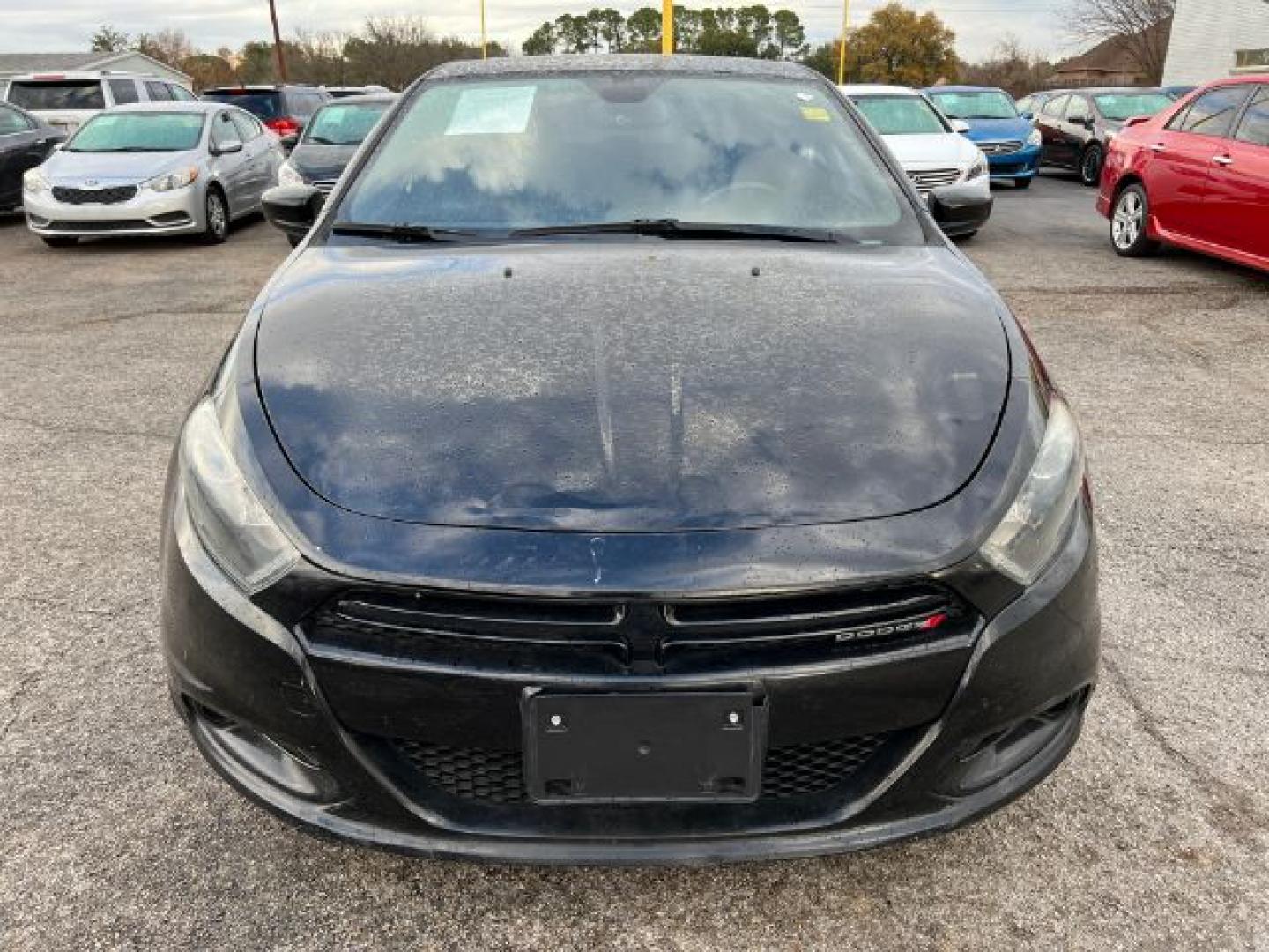 2015 BLACK Dodge Dart SXT (1C3CDFBB8FD) with an 2.4L L4 DOHC 16V engine, located at 2715 W Pioneer Pkwy, Arlington, TX, 76013, (817) 265-9009, 32.710262, -97.153236- Photo#3