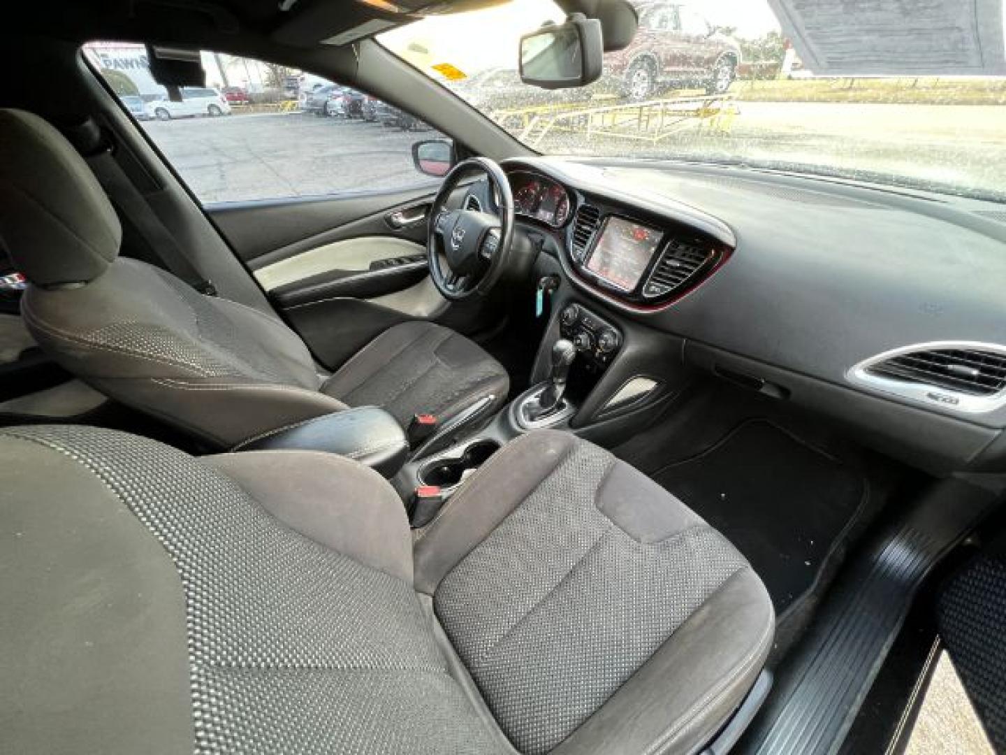 2015 BLACK Dodge Dart SXT (1C3CDFBB8FD) with an 2.4L L4 DOHC 16V engine, located at 2715 W Pioneer Pkwy, Arlington, TX, 76013, (817) 265-9009, 32.710262, -97.153236- Photo#10