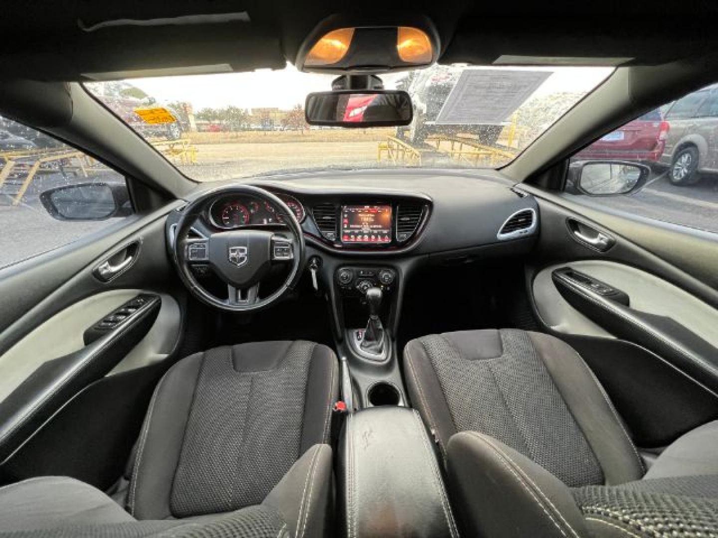 2015 BLACK Dodge Dart SXT (1C3CDFBB8FD) with an 2.4L L4 DOHC 16V engine, located at 2715 W Pioneer Pkwy, Arlington, TX, 76013, (817) 265-9009, 32.710262, -97.153236- Photo#12