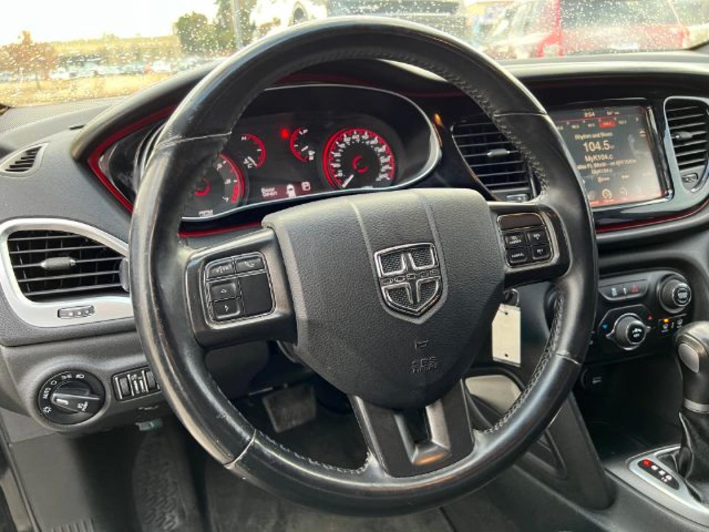 2015 BLACK Dodge Dart SXT (1C3CDFBB8FD) with an 2.4L L4 DOHC 16V engine, located at 2715 W Pioneer Pkwy, Arlington, TX, 76013, (817) 265-9009, 32.710262, -97.153236- Photo#14