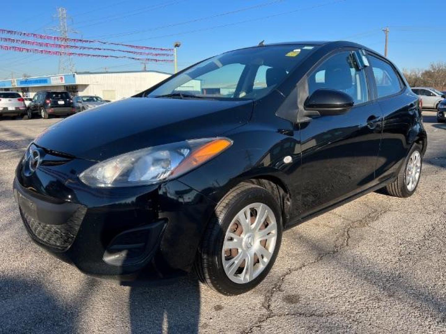 2014 BLACK Mazda MAZDA2 Sport AT (JM1DE1KZ9E0) with an 1.5L L4 DOHC 16V engine, 4-Speed Automatic transmission, located at 2715 W Pioneer Pkwy, Arlington, TX, 76013, (817) 265-9009, 32.710262, -97.153236 - Photo#19
