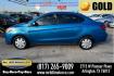 2019 BLUE Mitsubishi Mirage G4 ES CVT (ML32F3FJ6KH) with an 1.2L L3 DOHC engine, Continuously Variabl transmission, located at 2715 W Pioneer Pkwy, Arlington, TX, 76013, (817) 265-9009, 32.710262, -97.153236 - Photo#0