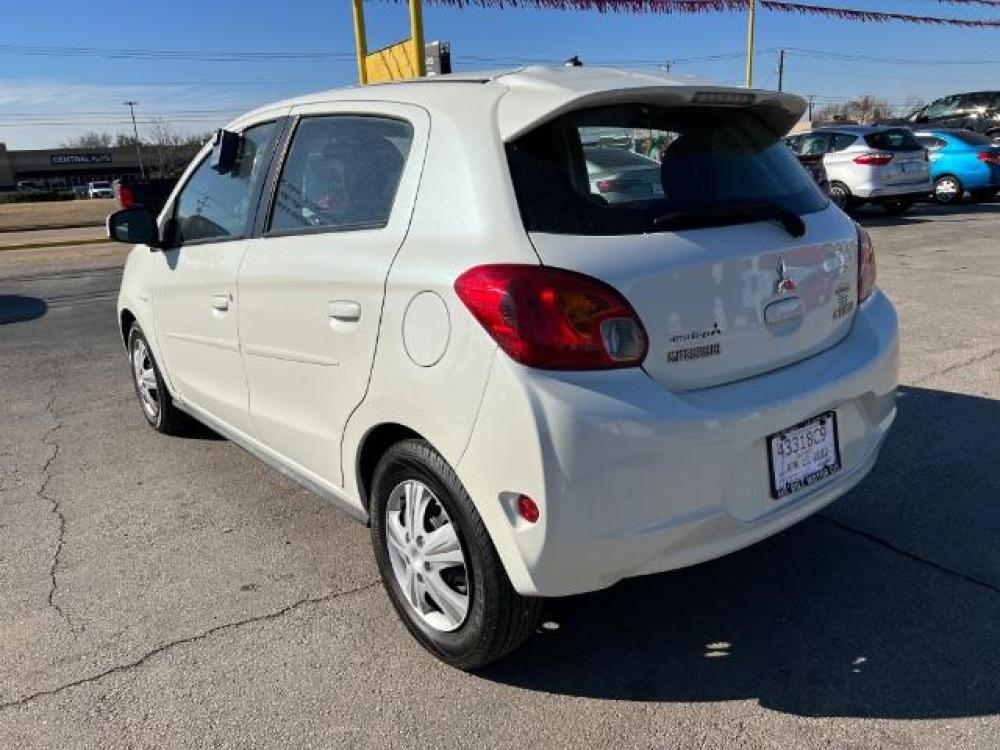 2015 WHITE Mitsubishi Mirage ES (ML32A3HJXFH) with an 1.2L L3 DOHC engine, located at 2715 W Pioneer Pkwy, Arlington, TX, 76013, (817) 265-9009, 32.710262, -97.153236 - Photo #8