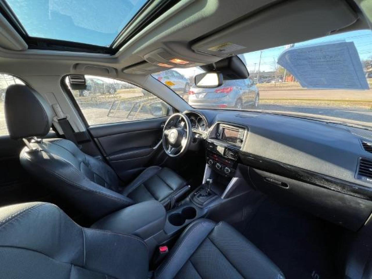 2014 BLACK Mazda CX-5 Grand Touring (JM3KE2DYXE0) with an 2.5L L4 DOHC 16V engine, 6-Speed Automatic transmission, located at 2715 W Pioneer Pkwy, Arlington, TX, 76013, (817) 265-9009, 32.710262, -97.153236 - Photo#10