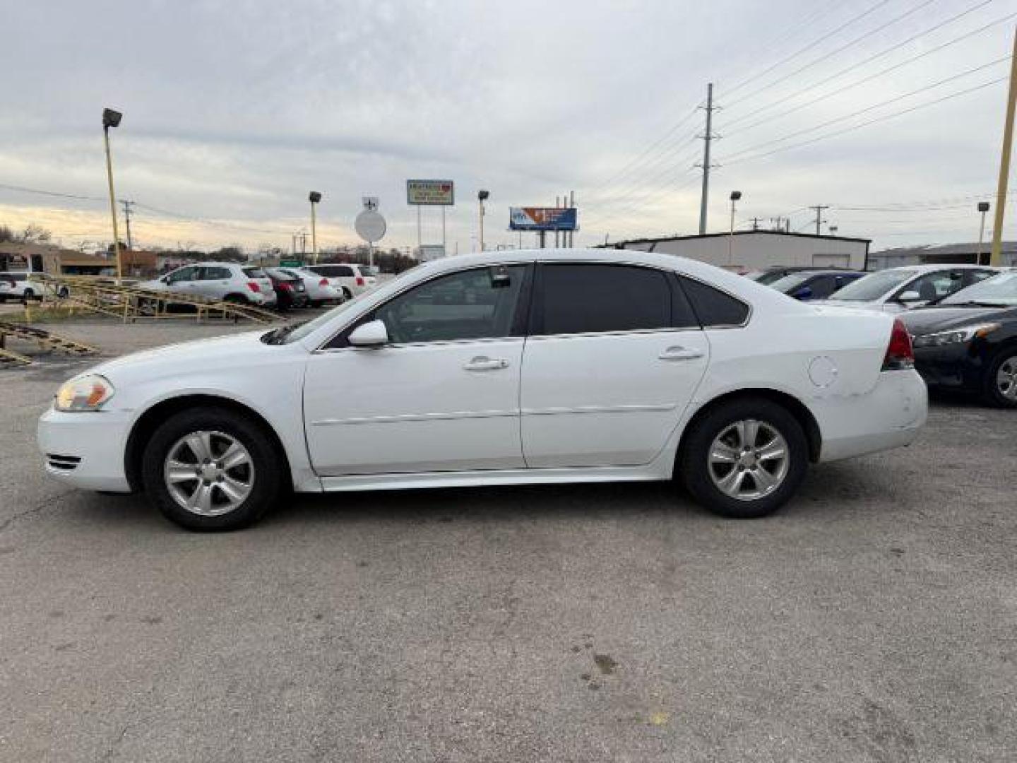 2012 White Chevrolet Impala LS (2G1WA5E35C1) with an 3.6L V6 DOHC 16V FFV engine, 6-Speed Automatic transmission, located at 2715 W Pioneer Pkwy, Arlington, TX, 76013, (817) 265-9009, 32.710262, -97.153236 - Photo#1