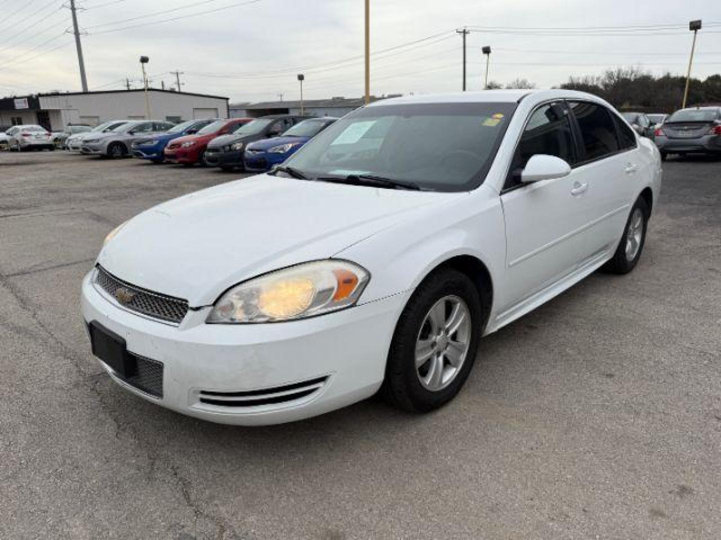 2012 White Chevrolet Impala LS (2G1WA5E35C1) with an 3.6L V6 DOHC 16V FFV engine, 6-Speed Automatic transmission, located at 2715 W Pioneer Pkwy, Arlington, TX, 76013, (817) 265-9009, 32.710262, -97.153236 - Photo#2
