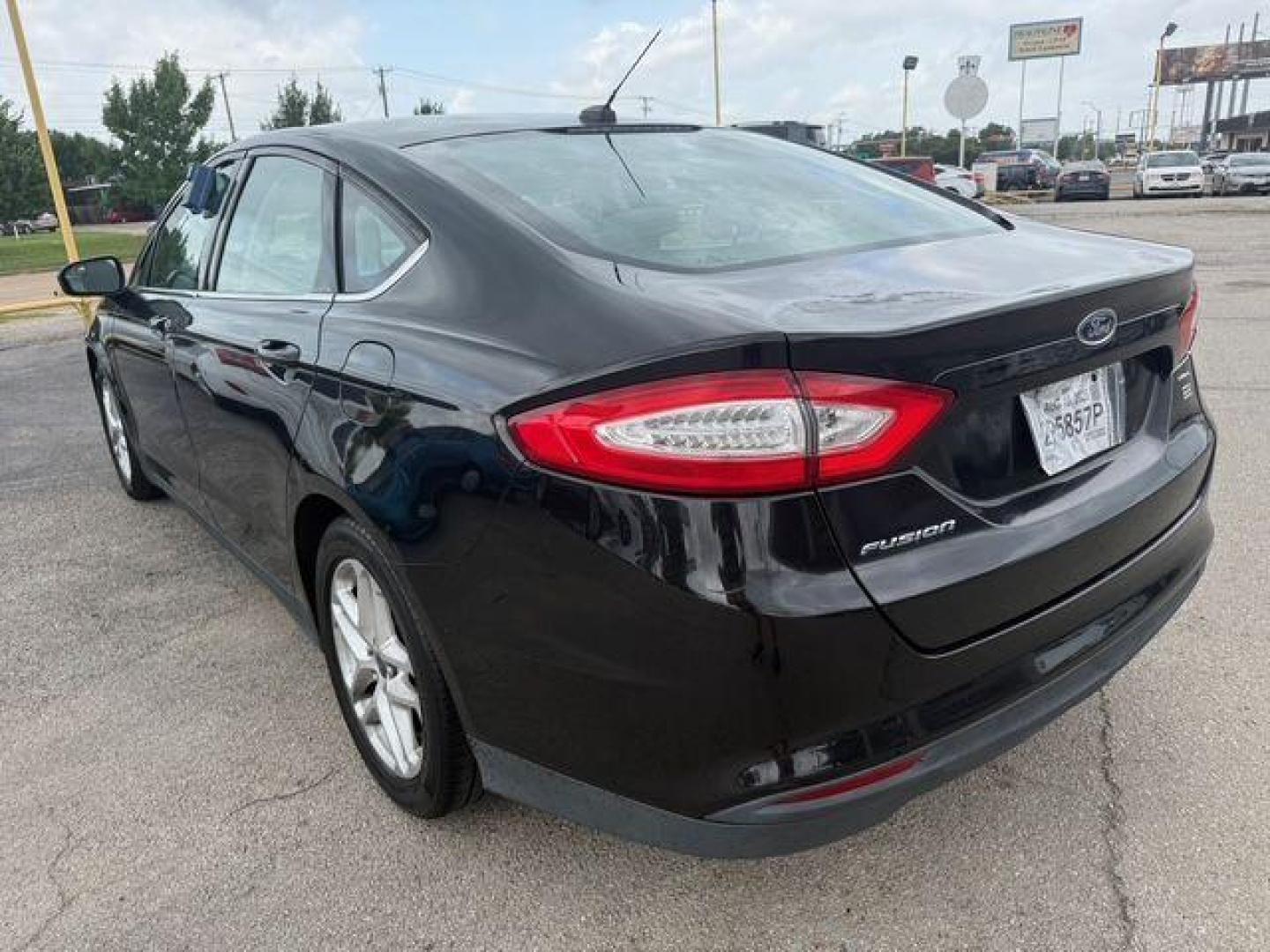 2014 BLACK Ford Fusion S (3FA6P0G77ER) with an 2.5L L4 DOHC 16V engine, located at 2715 W Pioneer Pkwy, Arlington, TX, 76013, (817) 265-9009, 32.710262, -97.153236 - Photo#7