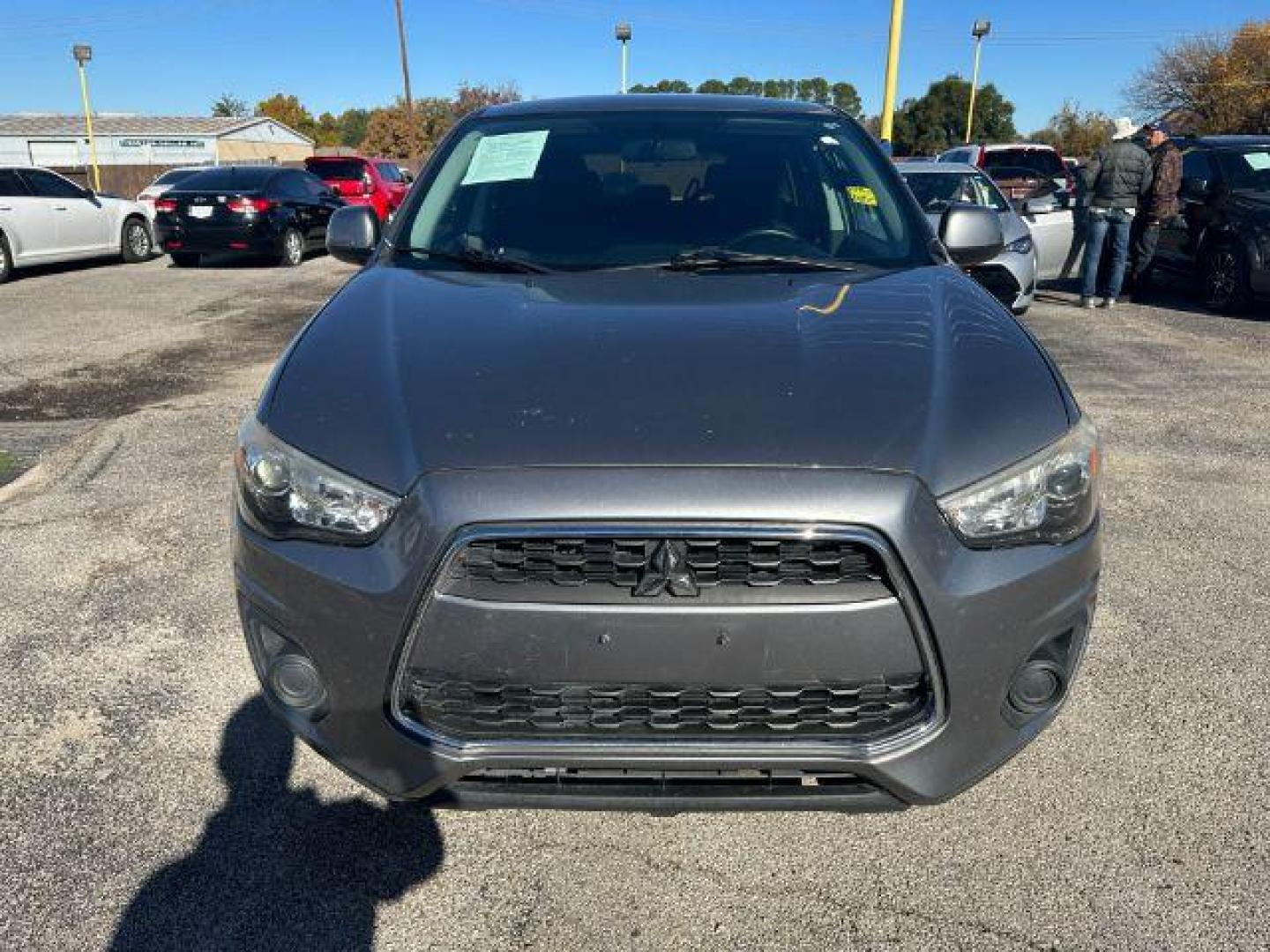 2015 SILVER Mitsubishi Outlander Sport ES 2WD (4A4AP3AU6FE) with an 2.0L L4 DOHC 16V engine, Continuously Variabl transmission, located at 2715 W Pioneer Pkwy, Arlington, TX, 76013, (817) 265-9009, 32.710262, -97.153236 - Photo#3