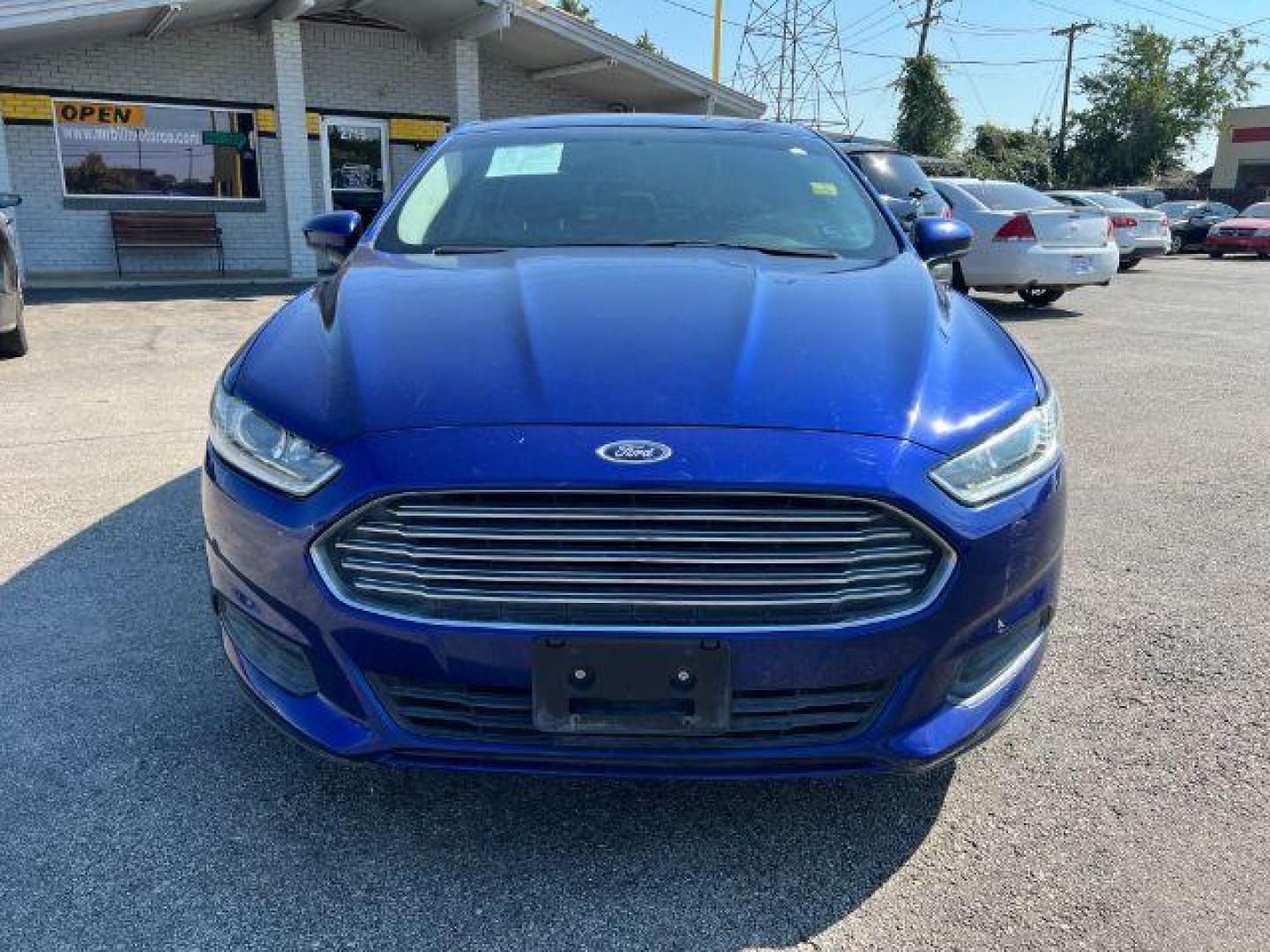 2013 BLUE Ford Fusion S (3FA6P0G76DR) with an 2.5L L4 DOHC 16V engine, located at 2715 W Pioneer Pkwy, Arlington, TX, 76013, (817) 265-9009, 32.710262, -97.153236 - Photo#3