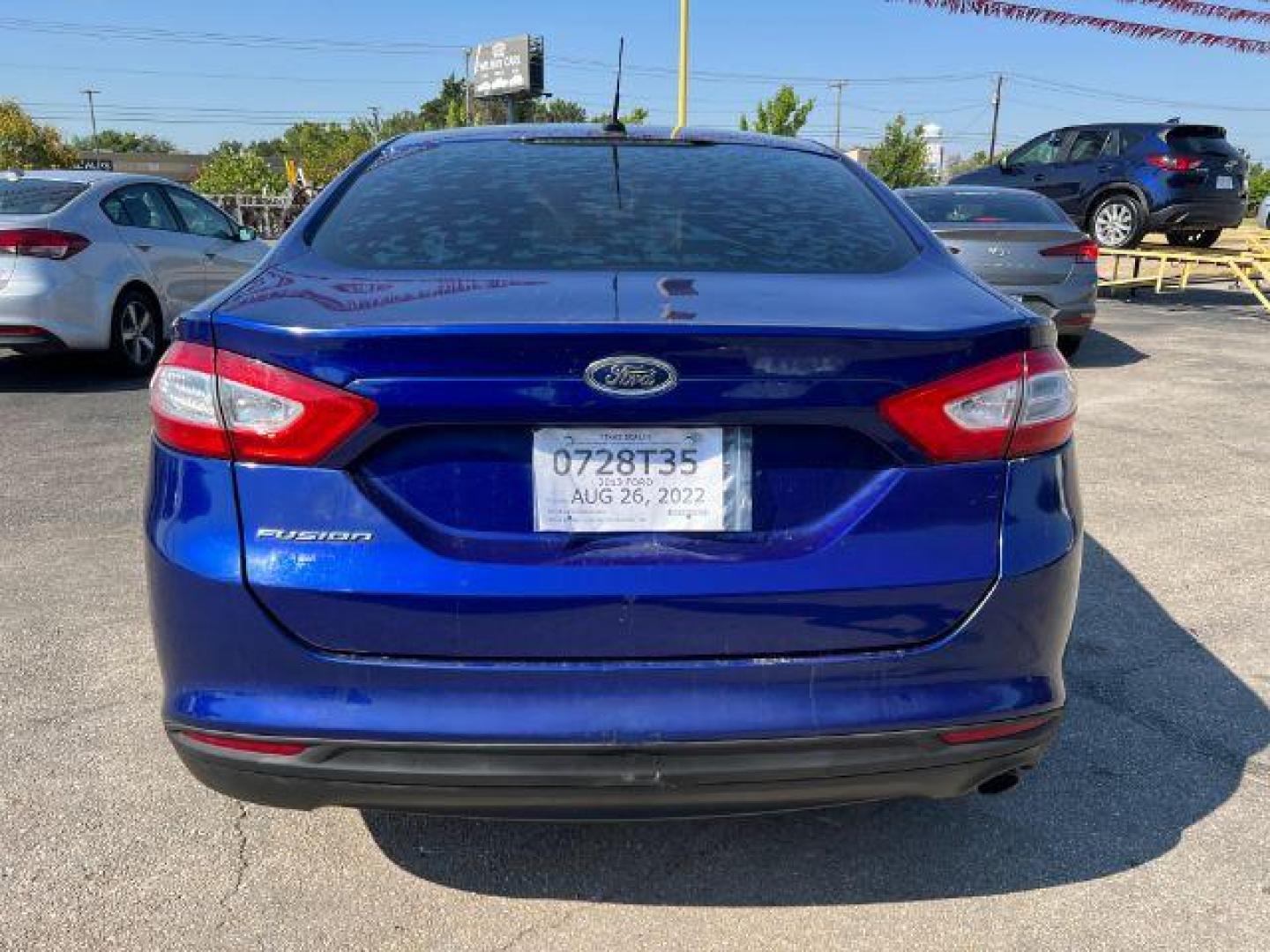 2013 BLUE Ford Fusion S (3FA6P0G76DR) with an 2.5L L4 DOHC 16V engine, located at 2715 W Pioneer Pkwy, Arlington, TX, 76013, (817) 265-9009, 32.710262, -97.153236 - Photo#7