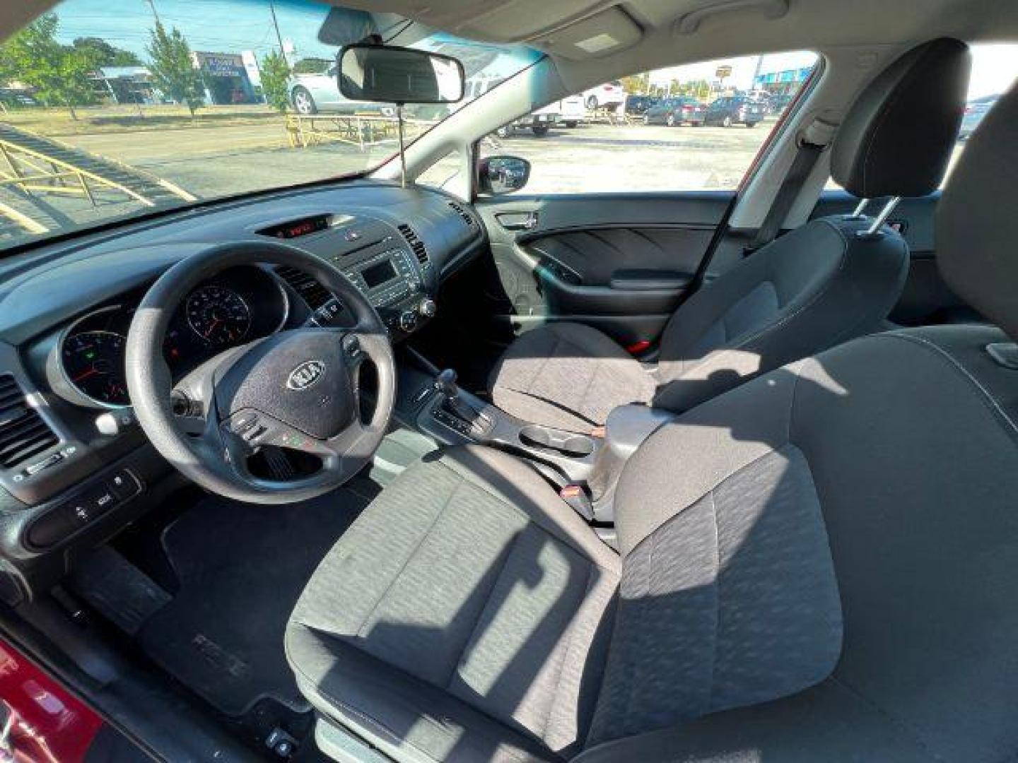 2016 RED Kia Forte LX w/Popular Package (KNAFK4A6XG5) with an 1.8L L4 DOHC 16V engine, located at 2715 W Pioneer Pkwy, Arlington, TX, 76013, (817) 265-9009, 32.710262, -97.153236 - Photo#13