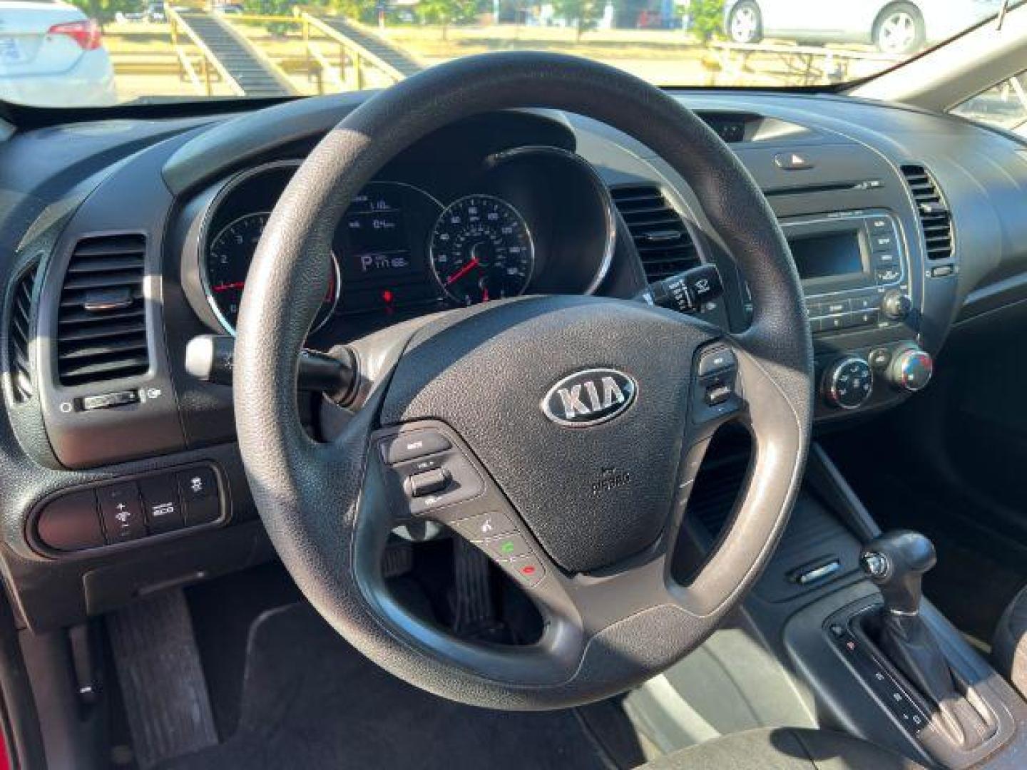 2016 RED Kia Forte LX w/Popular Package (KNAFK4A6XG5) with an 1.8L L4 DOHC 16V engine, located at 2715 W Pioneer Pkwy, Arlington, TX, 76013, (817) 265-9009, 32.710262, -97.153236 - Photo#14