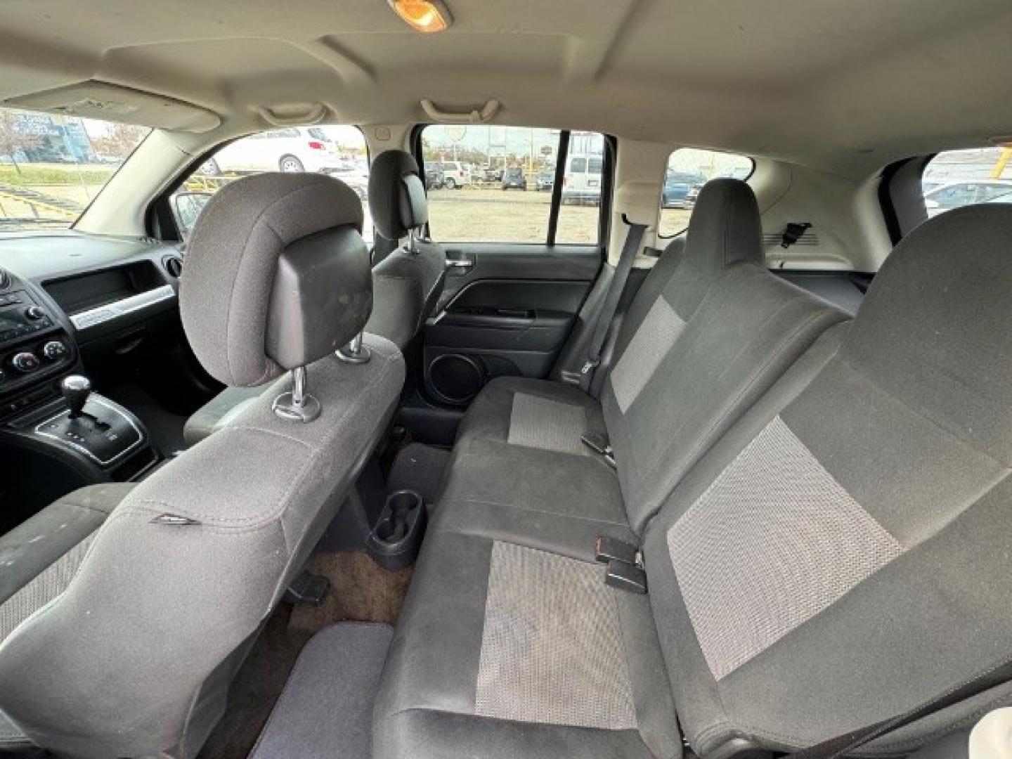 2014 BLACK Jeep Compass Sport FWD (1C4NJCBA3ED) with an 2.0L L4 DOHC 16V engine, located at 2715 W Pioneer Pkwy, Arlington, TX, 76013, (817) 265-9009, 32.710262, -97.153236- Photo#11
