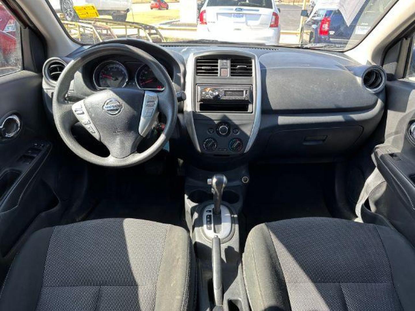 2017 Red Nissan Versa 1.6 S 4A (3N1CN7APXHK) with an 1.6L L4 DOHC 16V engine, 4-Speed Automatic transmission, located at 2715 W Pioneer Pkwy, Arlington, TX, 76013, (817) 265-9009, 32.710262, -97.153236 - Photo#11