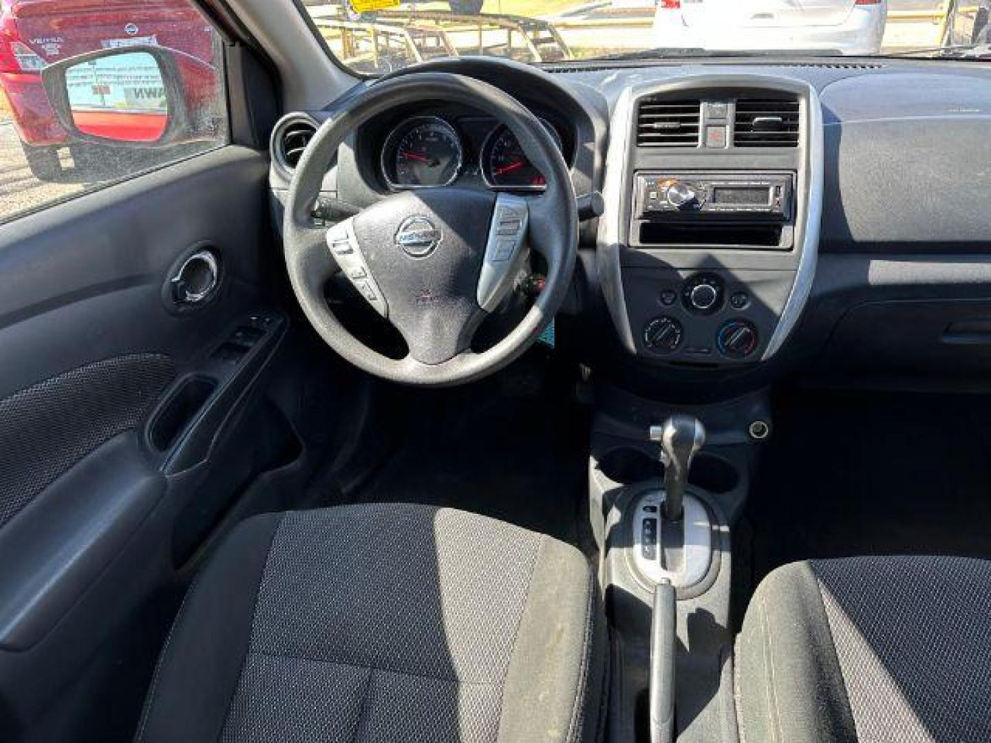 2017 Red Nissan Versa 1.6 S 4A (3N1CN7APXHK) with an 1.6L L4 DOHC 16V engine, 4-Speed Automatic transmission, located at 2715 W Pioneer Pkwy, Arlington, TX, 76013, (817) 265-9009, 32.710262, -97.153236 - Photo#12