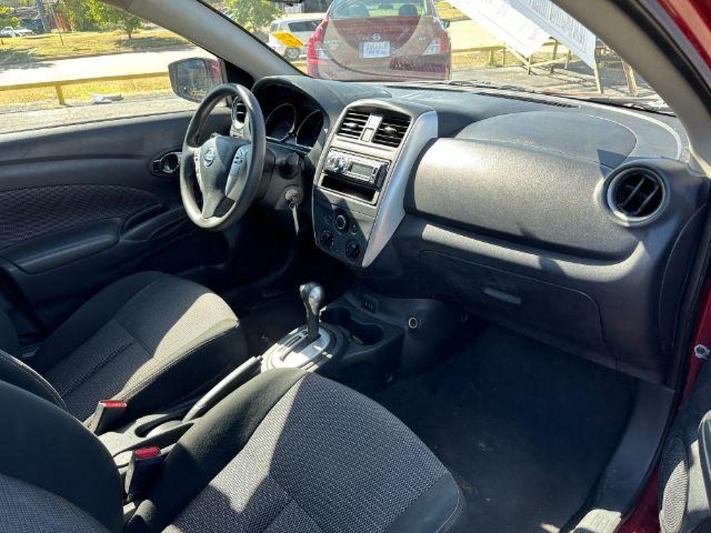 2017 Red Nissan Versa 1.6 S 4A (3N1CN7APXHK) with an 1.6L L4 DOHC 16V engine, 4-Speed Automatic transmission, located at 2715 W Pioneer Pkwy, Arlington, TX, 76013, (817) 265-9009, 32.710262, -97.153236 - Photo#13