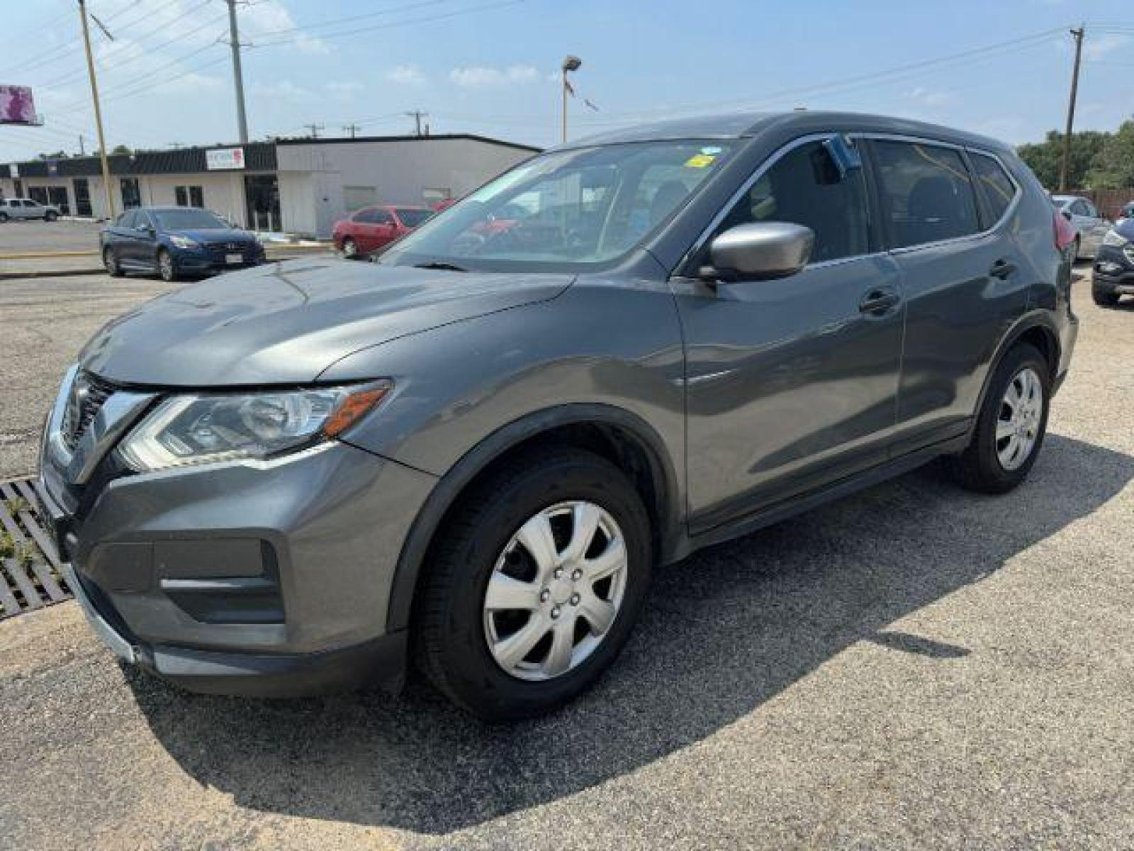 2019 GRAY Nissan Rogue S 2WD (JN8AT2MT7KW) with an 2.5L L4 DOHC 16V engine, Continuously Variabl transmission, located at 2715 W Pioneer Pkwy, Arlington, TX, 76013, (817) 265-9009, 32.710262, -97.153236 - Photo #3