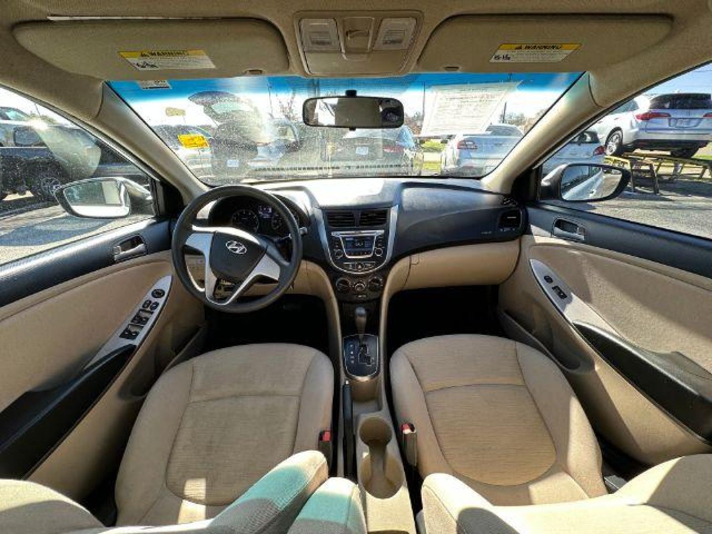 2016 WHITE Hyundai Accent SE 4-Door 6A (KMHCT4AEXGU) with an 1.6L L4 DOHC 16V engine, 6-Speed Automatic transmission, located at 2715 W Pioneer Pkwy, Arlington, TX, 76013, (817) 265-9009, 32.710262, -97.153236 - Photo#12
