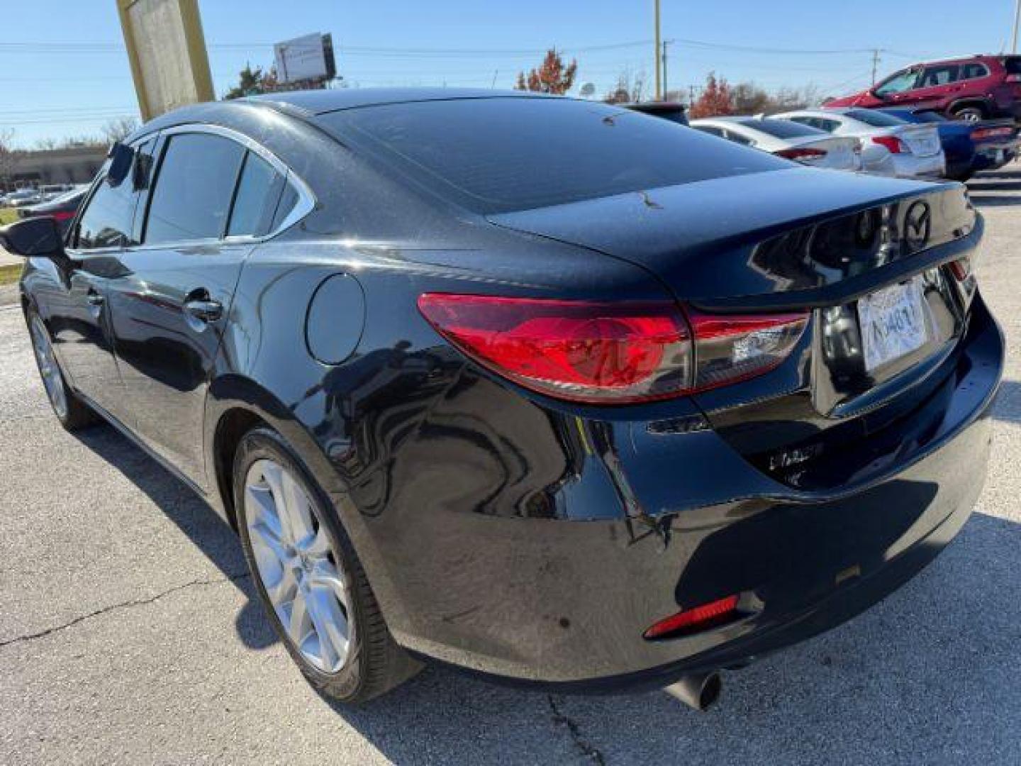 2015 BLACK Mazda Mazda6 i Touring (JM1GJ1V55F1) with an 2.5L L4 DOHC 16V engine, 5-Speed transmission, located at 2715 W Pioneer Pkwy, Arlington, TX, 76013, (817) 265-9009, 32.710262, -97.153236 - Photo#7