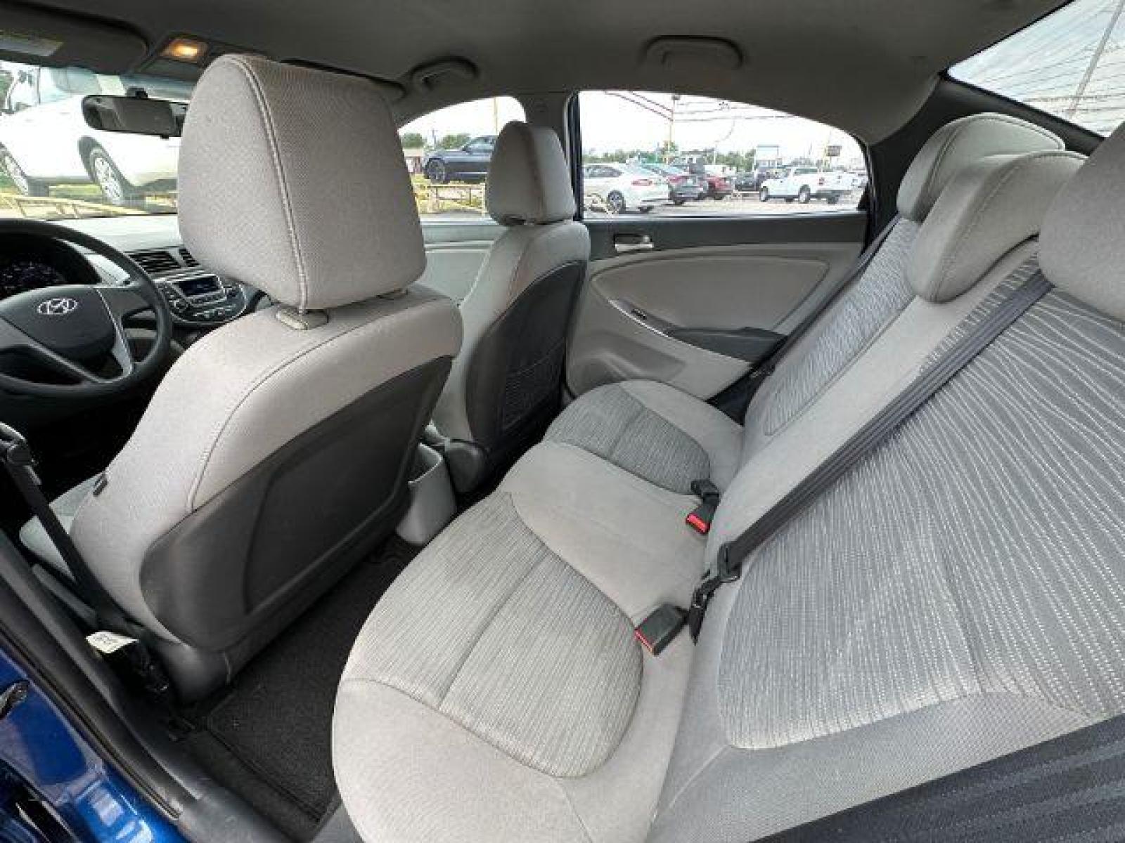2015 BLUE Hyundai Accent GLS 4-Door 6A (KMHCT4AE8FU) with an 1.6L L4 DOHC 16V engine, 6-Speed Automatic transmission, located at 2715 W Pioneer Pkwy, Arlington, TX, 76013, (817) 265-9009, 32.710262, -97.153236 - Photo #12
