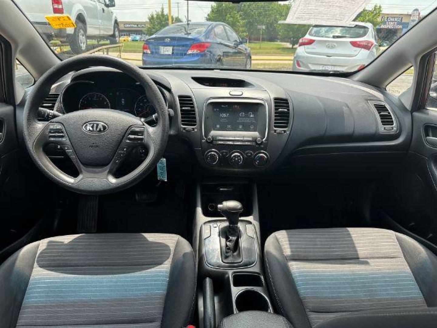 2018 RED Kia Forte LX 6M (3KPFL4A73JE) with an 2.0L L4 DOHC 16V engine, 6-Speed Manual transmission, located at 2715 W Pioneer Pkwy, Arlington, TX, 76013, (817) 265-9009, 32.710262, -97.153236 - Photo#11
