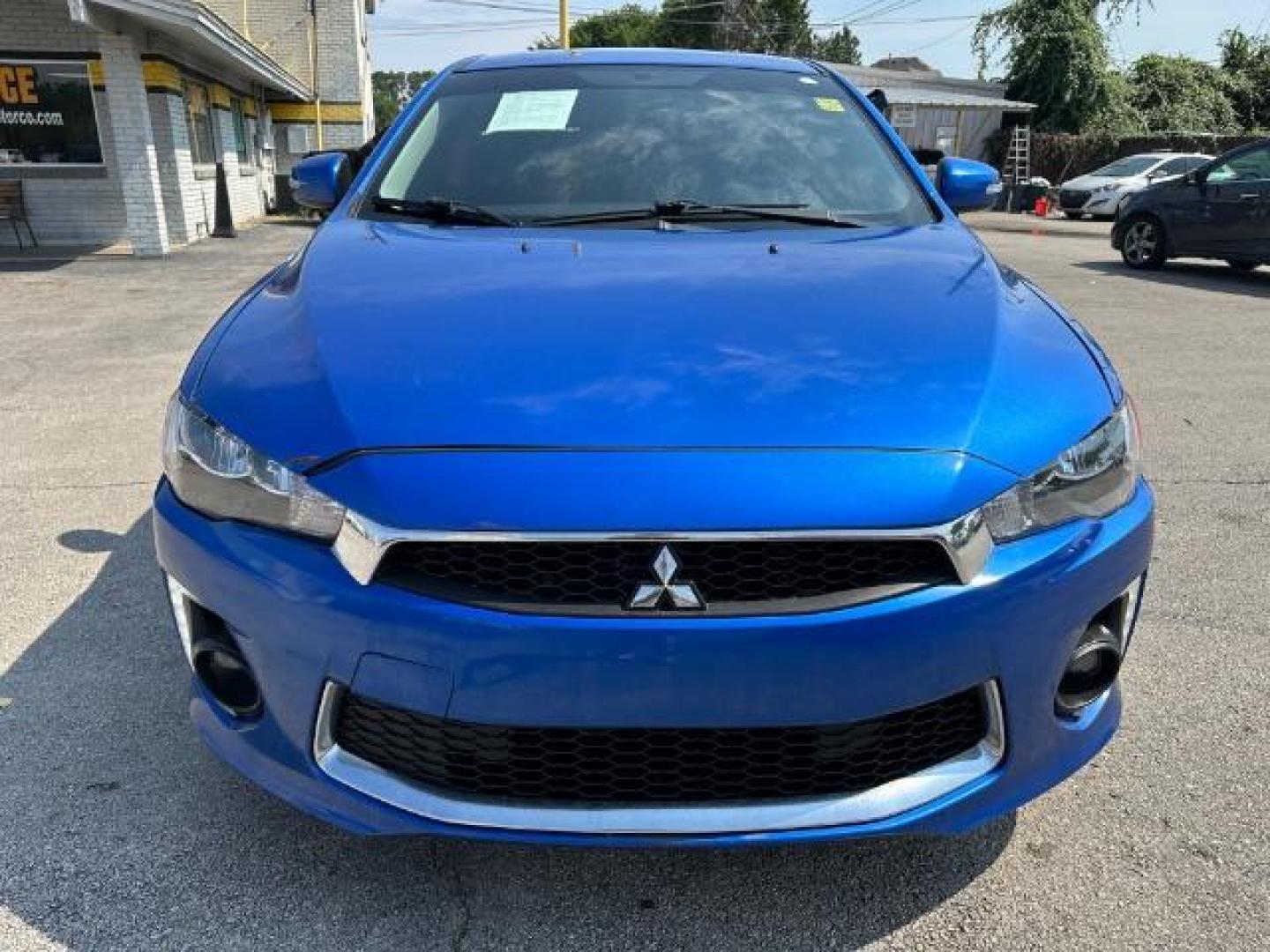 2017 BLUE Mitsubishi Lancer ES CVT (JA32U2FU2HU) with an 2.0L L4 SOHC 16V engine, Continuously Variabl transmission, located at 2715 W Pioneer Pkwy, Arlington, TX, 76013, (817) 265-9009, 32.710262, -97.153236 - Photo#2
