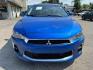 2017 BLUE Mitsubishi Lancer ES CVT (JA32U2FU2HU) with an 2.0L L4 SOHC 16V engine, Continuously Variabl transmission, located at 2715 W Pioneer Pkwy, Arlington, TX, 76013, (817) 265-9009, 32.710262, -97.153236- Photo#2