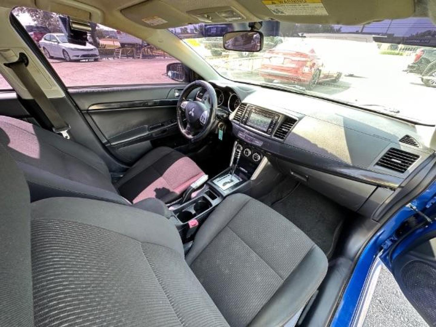2017 BLUE Mitsubishi Lancer ES CVT (JA32U2FU2HU) with an 2.0L L4 SOHC 16V engine, Continuously Variabl transmission, located at 2715 W Pioneer Pkwy, Arlington, TX, 76013, (817) 265-9009, 32.710262, -97.153236 - Photo#11